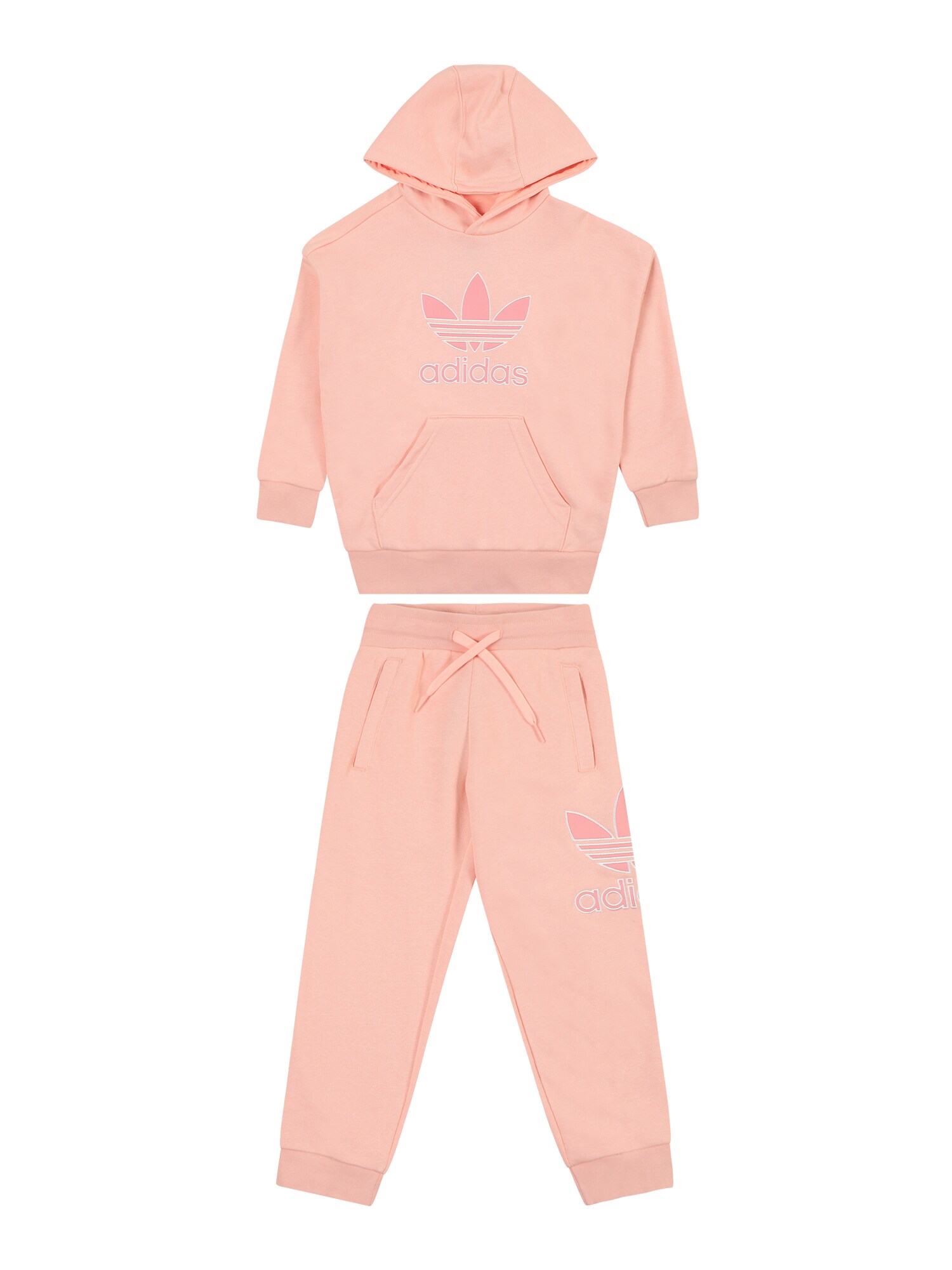 ADIDAS ORIGINALS Jogging ruhák  rózsaszín / pitaja / fehér akciós termékkép 1