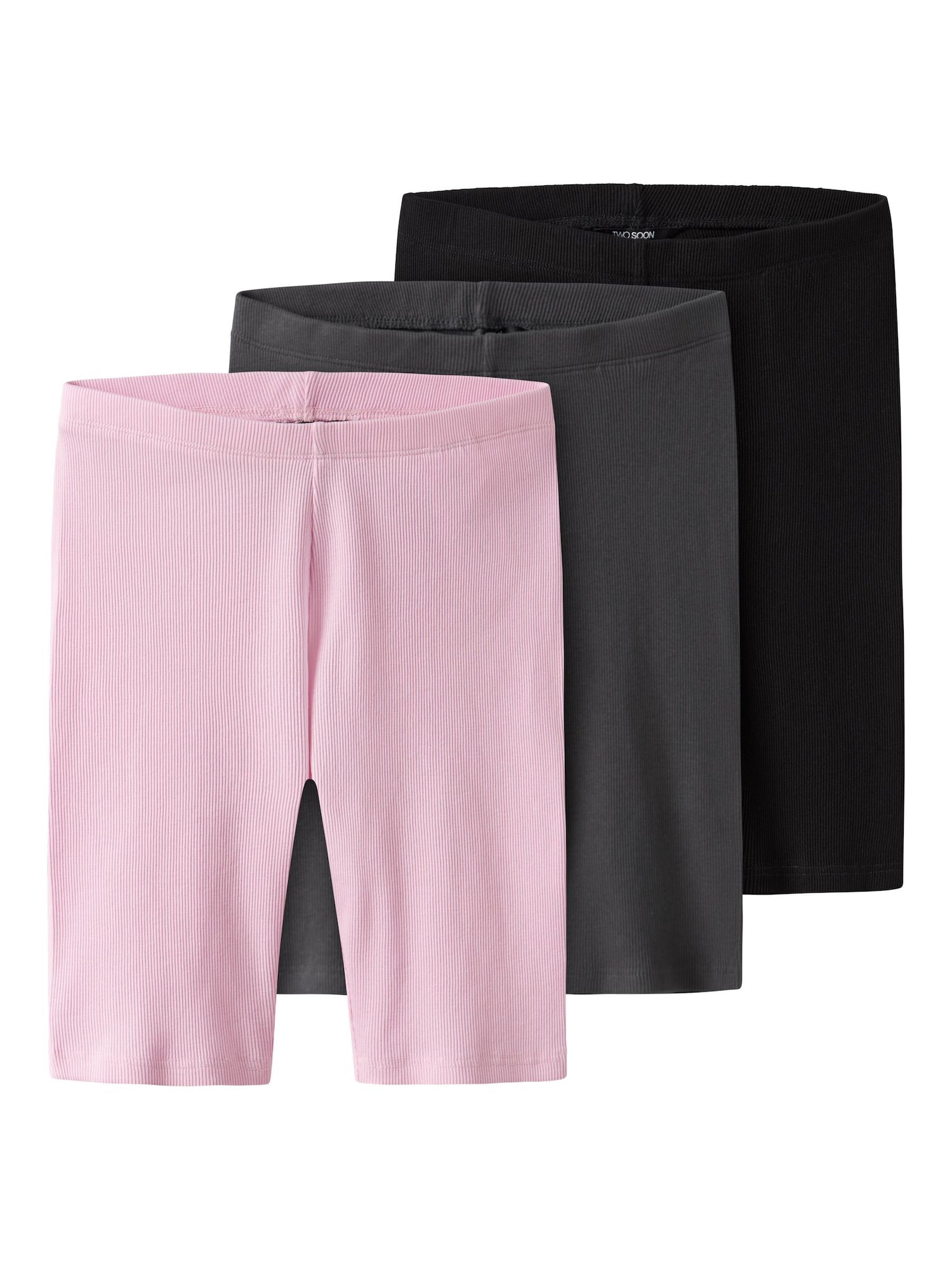 TWO SOON Leggings  gri / roz / negru
