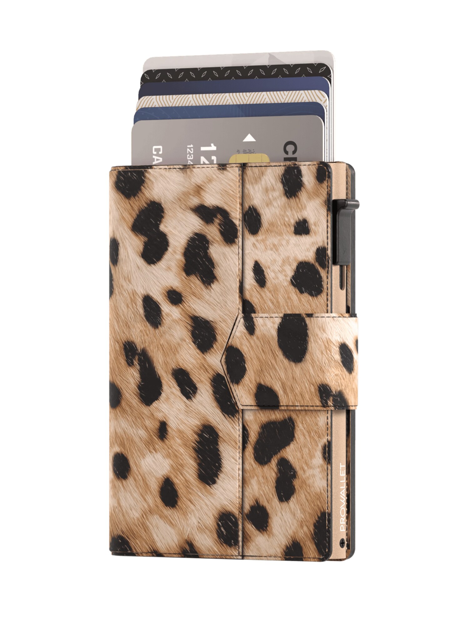 Prowallet Portemonnaie Pasjeshouder Plus Leopard
