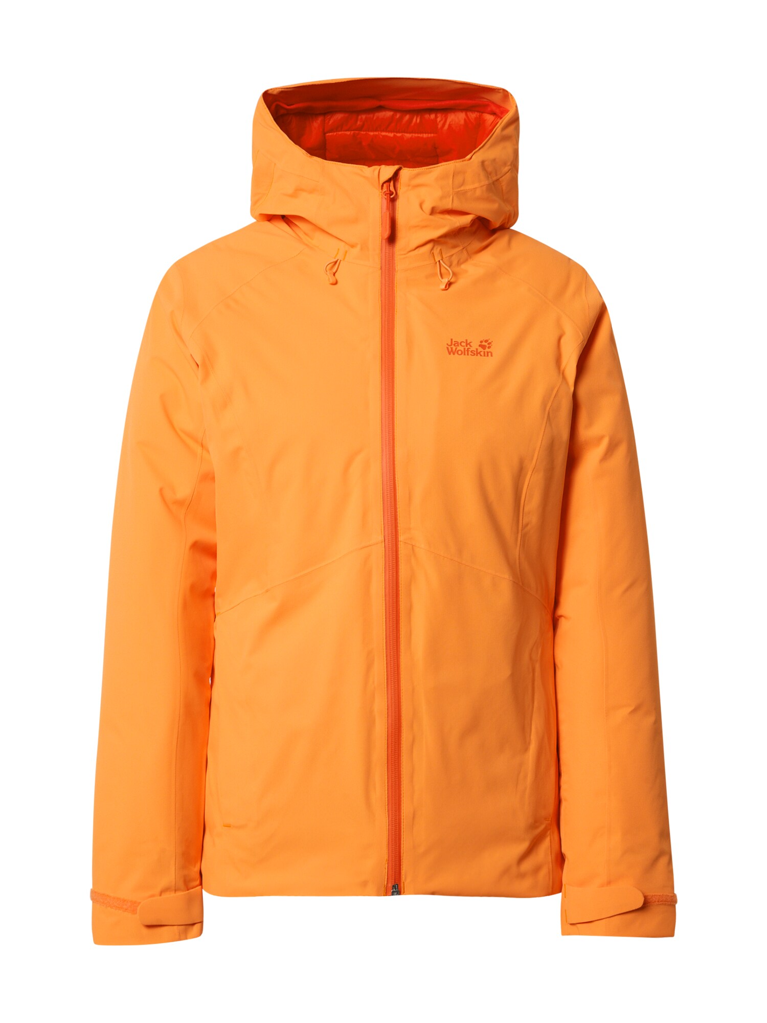 JACK WOLFSKIN Laisvalaikio striukė 'Argon Storm'  oranžinė
