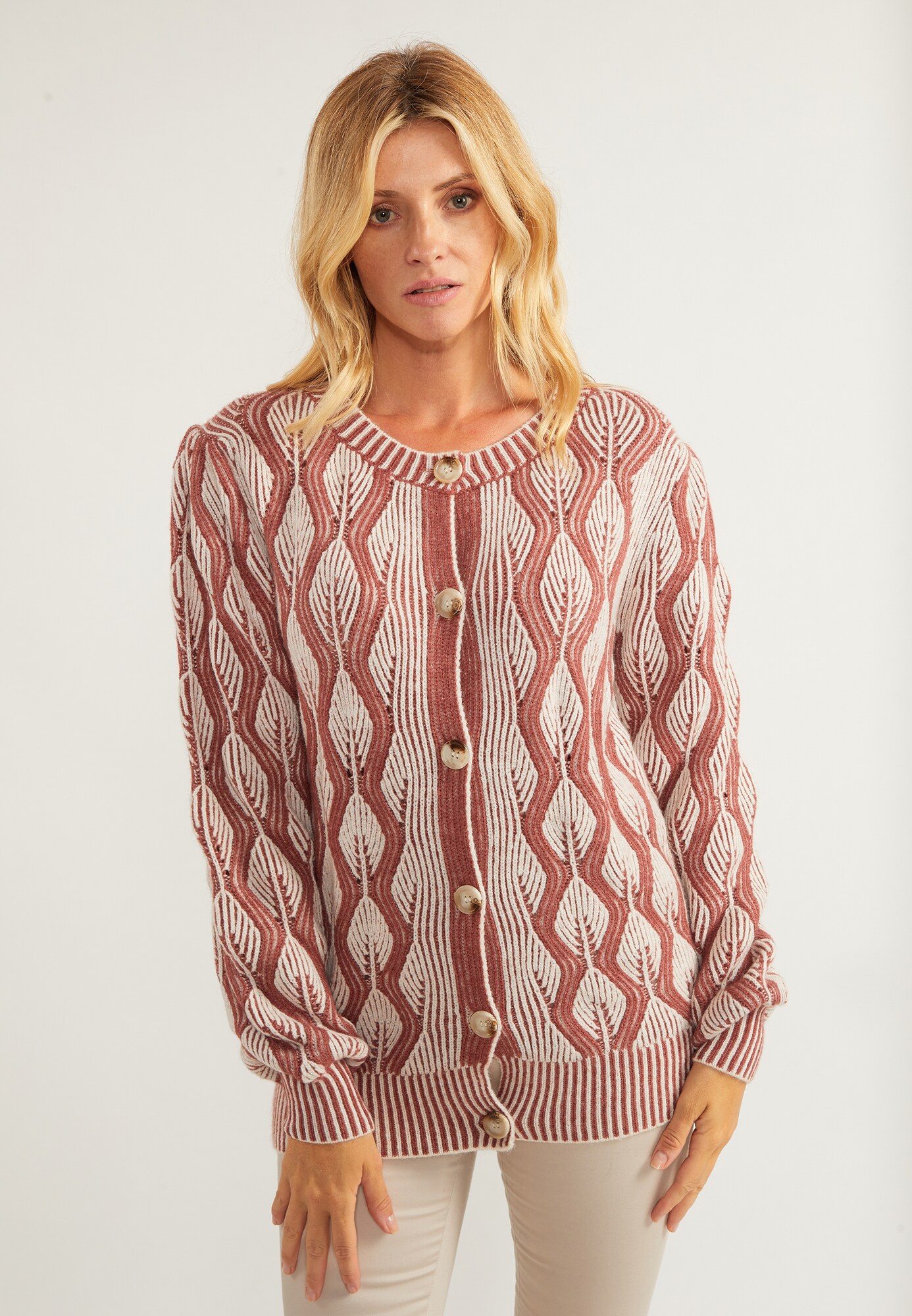 Thumbnail - Usha Strickjacke Sivene