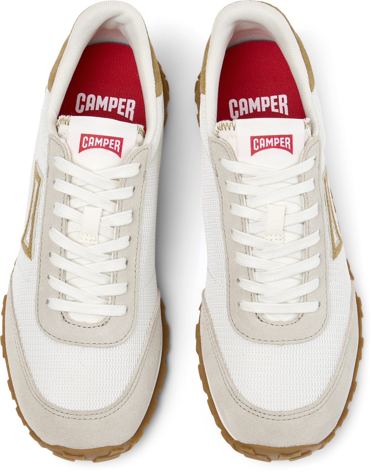 CAMPER Zapatillas deportivas bajas 'Drift Walk'  gris claro / blanco