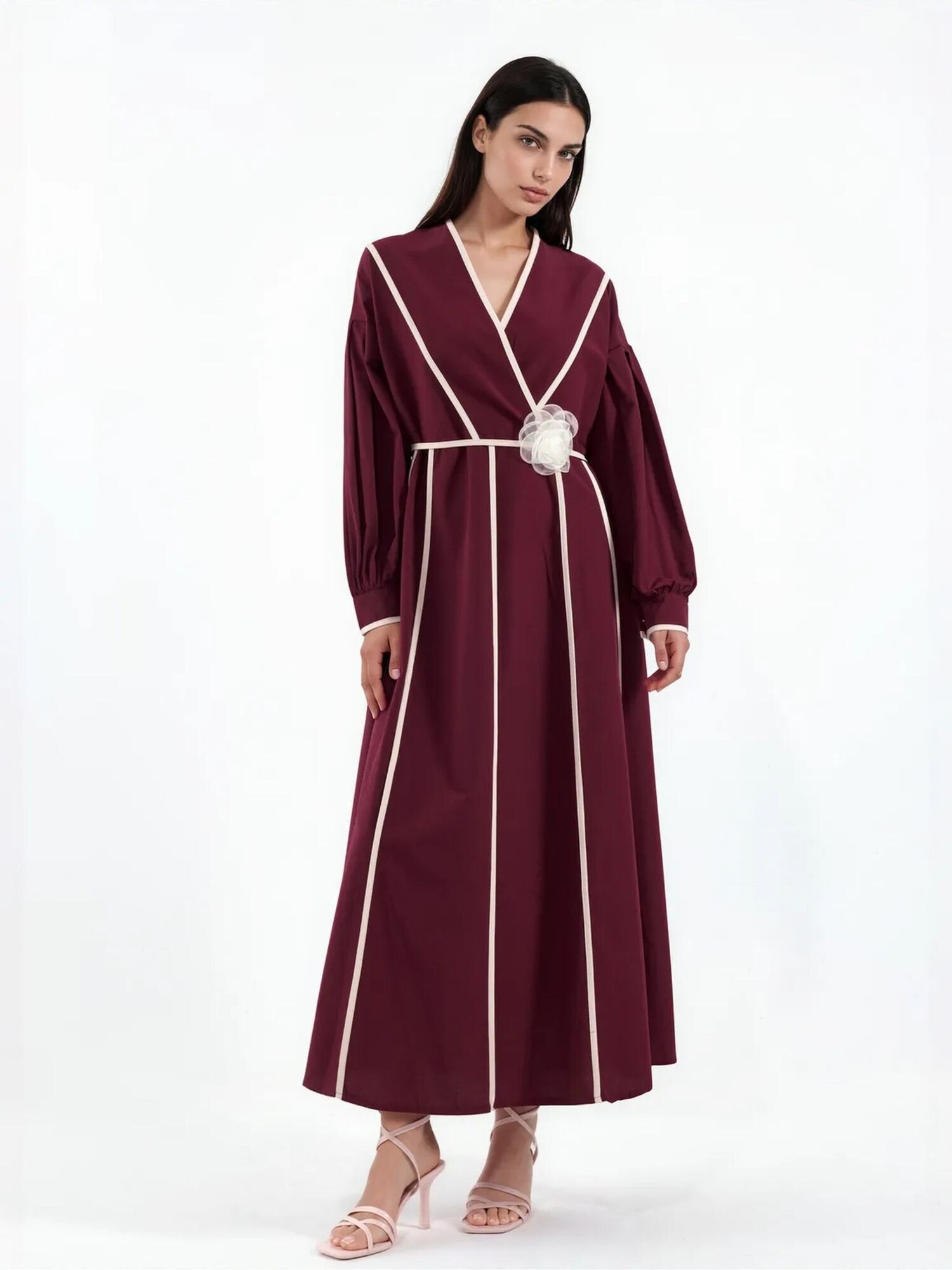 MSN Collection Haljina burgund