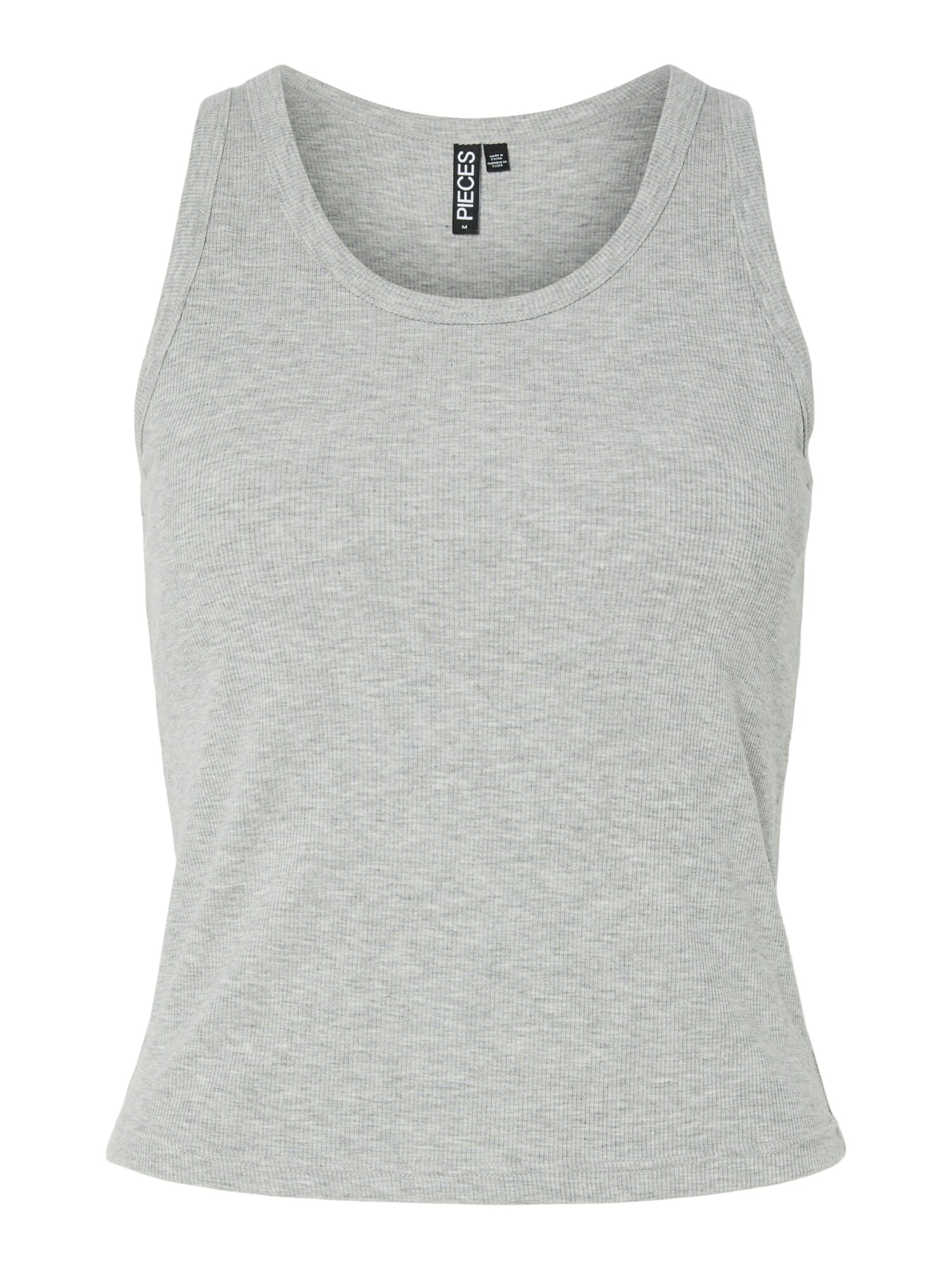 PIECES Top PCANIBI  gri deschis