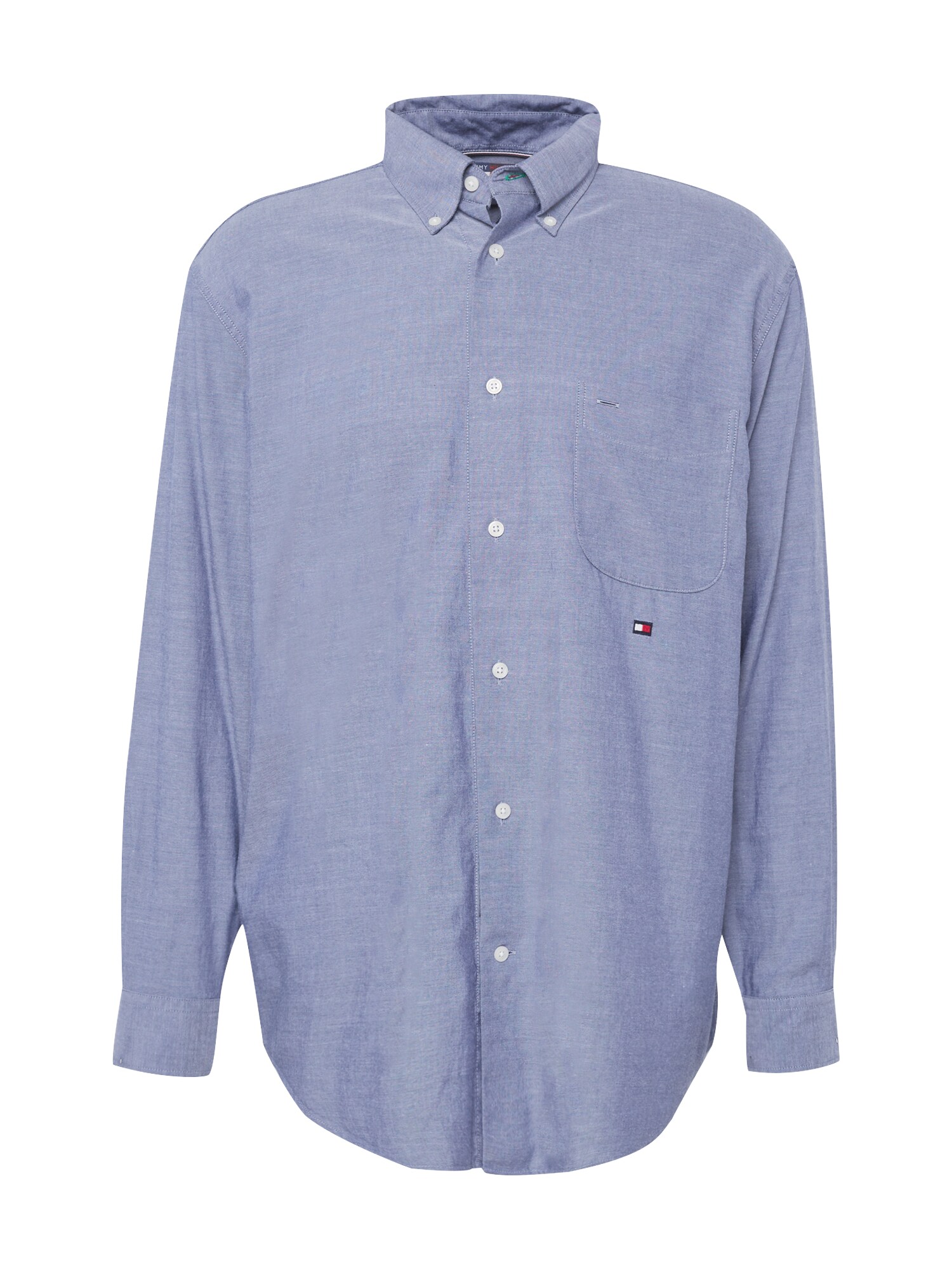 TOMMY HILFIGER Košeľa  tmavomodrá / modrá melírovaná / červená / biela