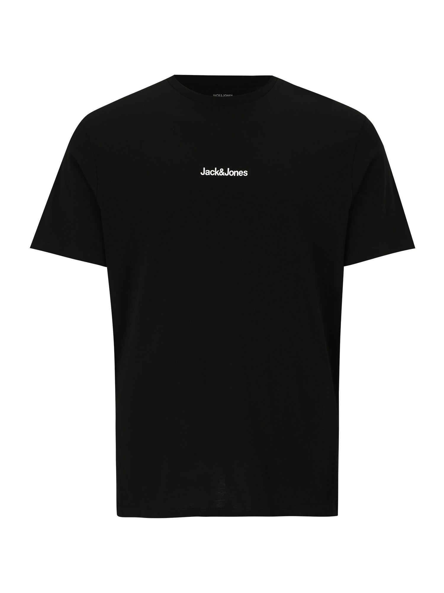 Jack & Jones Plus Póló 'JJMINE'  világosszürke / narancs / fekete / fehér akciós termékkép 1