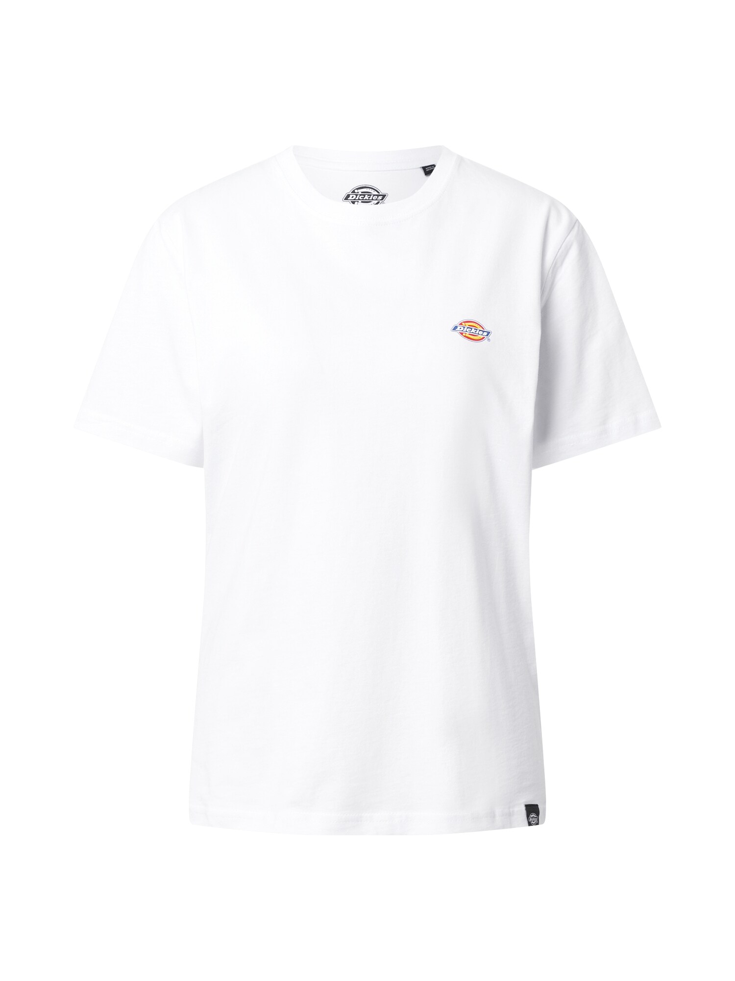 DICKIES Marškinėliai 'Stockdale'  balta / skaisti avietinė ar rubino spalva / tamsiai mėlyna jūros spalva / geltona