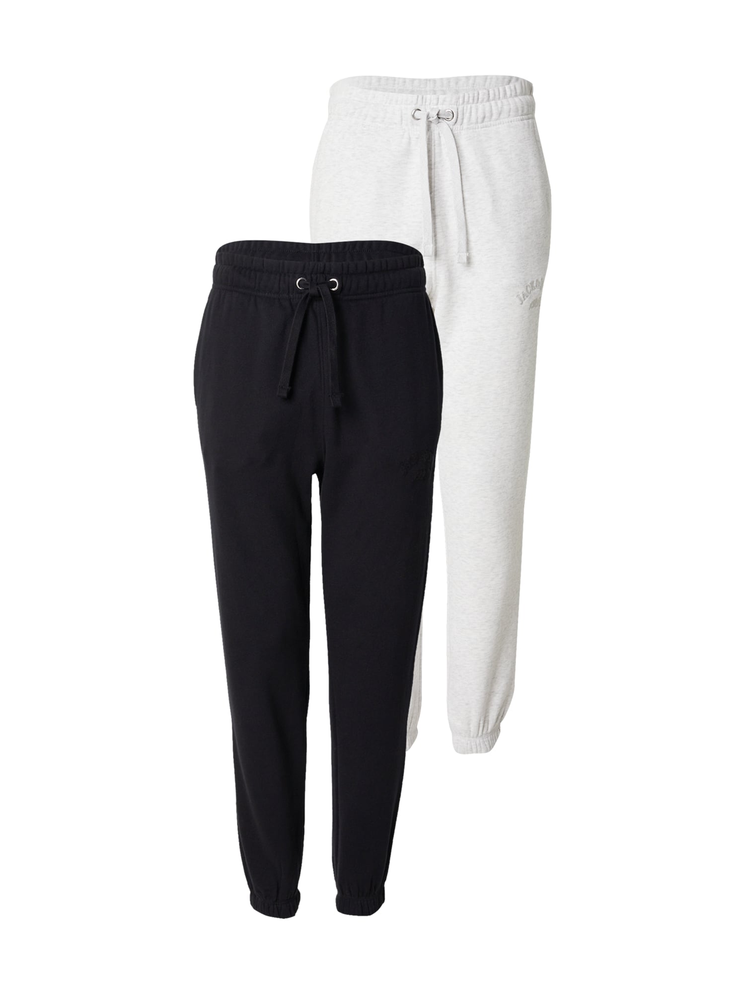 JACK & JONES Pantaloni JPSTKANE  gri / negru