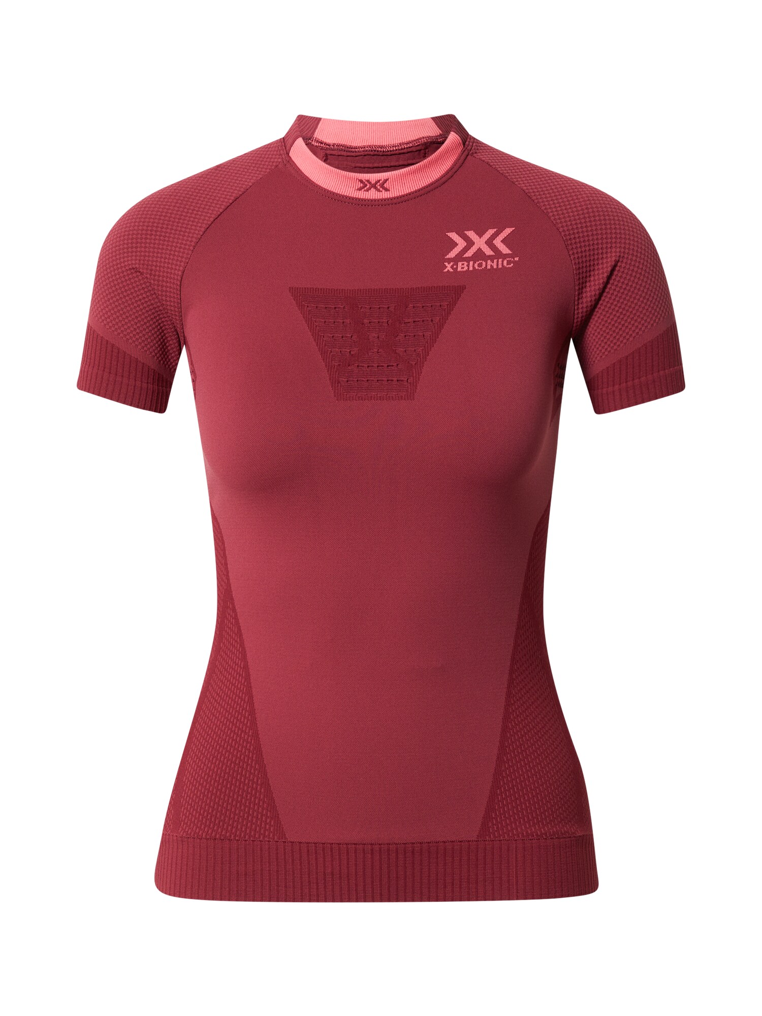 X-BIONIC Sportiniai marškinėliai 'INVENT 4.0' raudona / skaisti avietinė ar rubino spalva