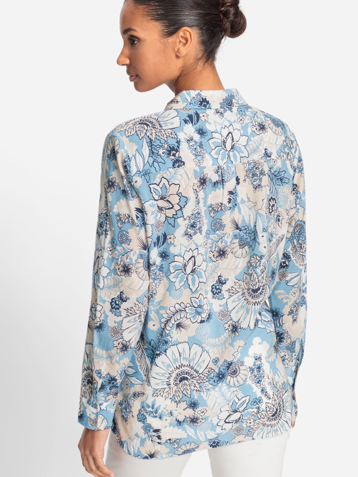 Thumbnail - Bluse mit Allover-Print