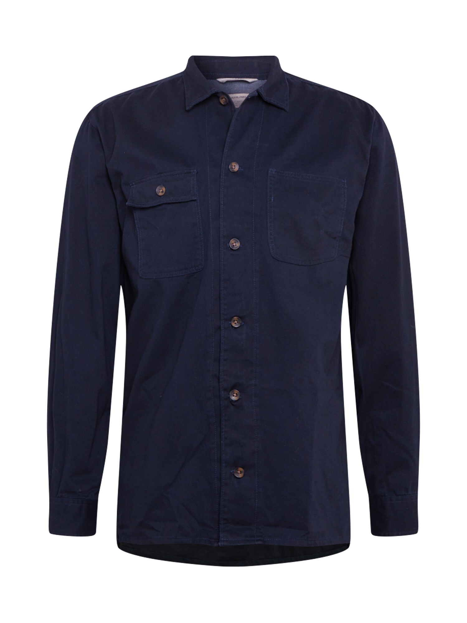 JACK & JONES Dalykiniai marškiniai 'JJRussel'  tamsiai mėlyna