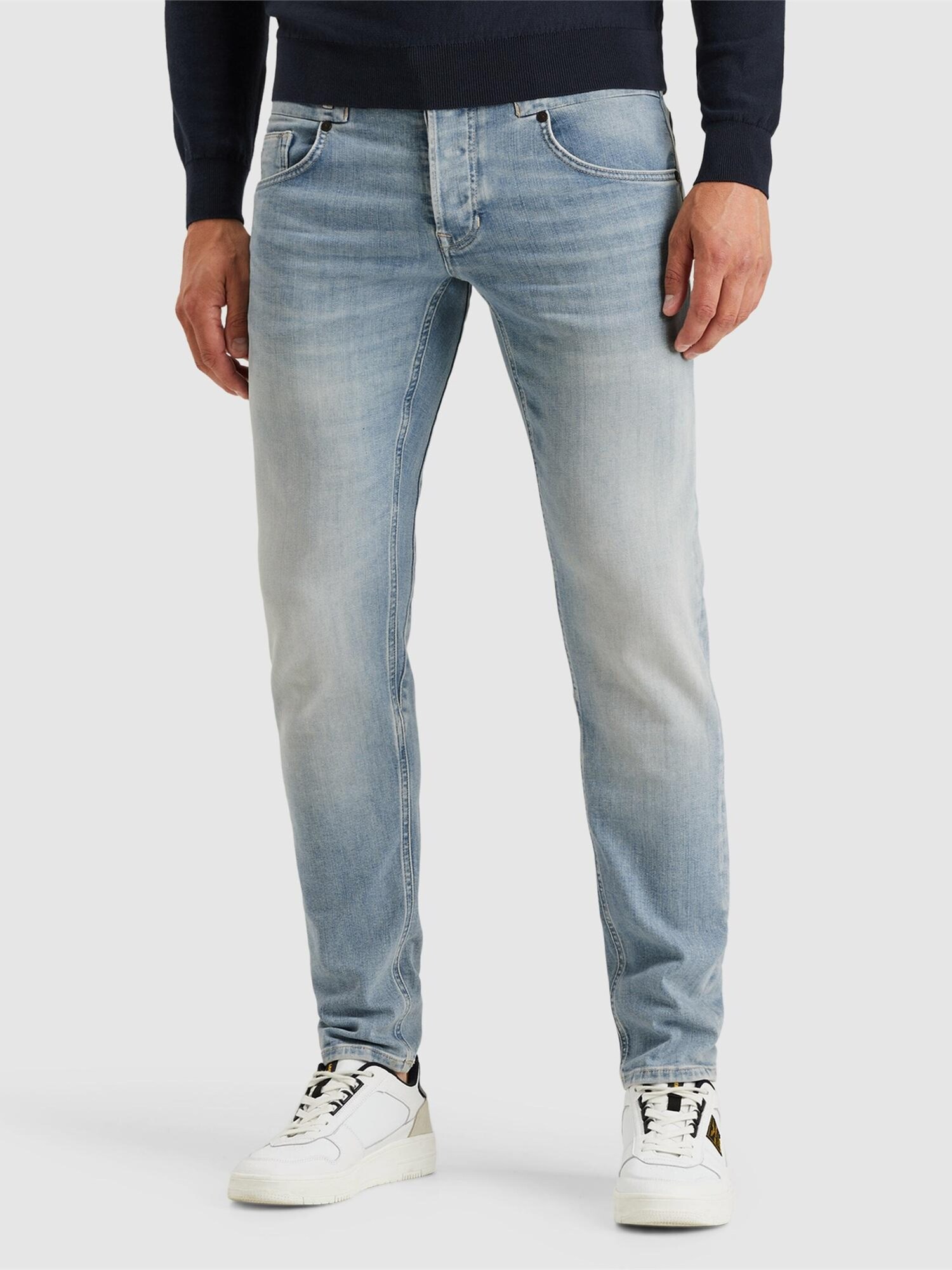 PME Legend Vaquero 'Carior tapered fit jeans' azul claro