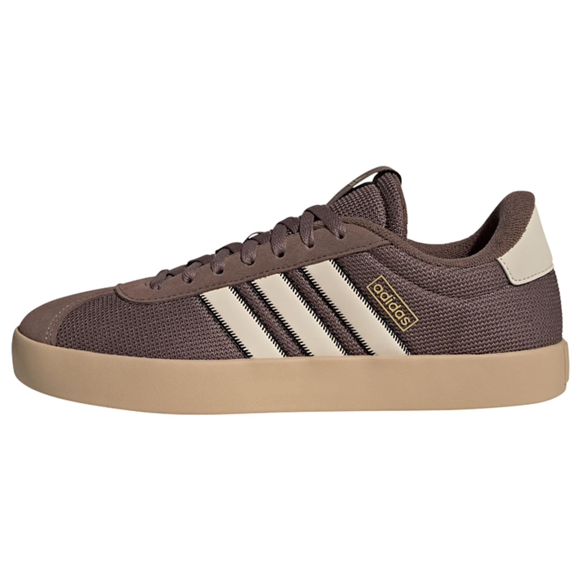 ADIDAS SPORTSWEAR Zapatillas deportivas bajas 'VL Court 3.0' beige / marrón