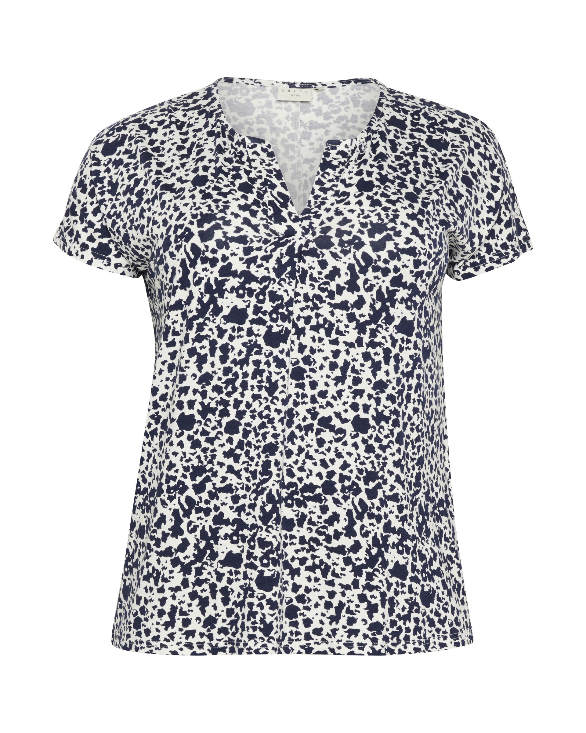 KAFFE CURVE T-shirt 'KCCharlotta' dam