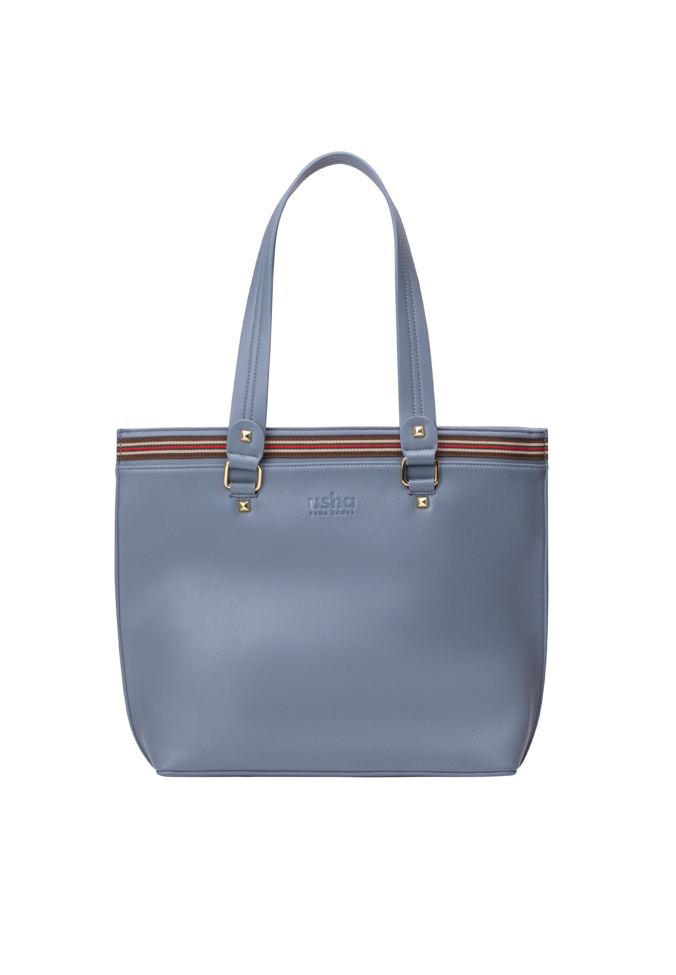 usha BLUE LABEL Plase de cumpărături Fenia  crem / albastru fumuriu / maro închis / roșu deschis