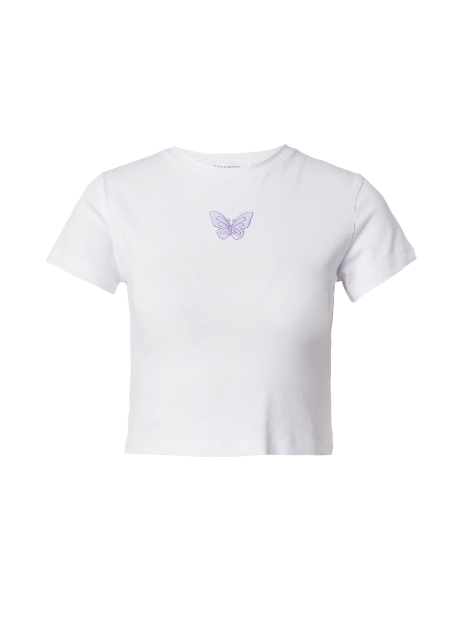 florence by mills exclusive for ABOUT YOU Shirts 'All Smiles'  lyselilla / hvid