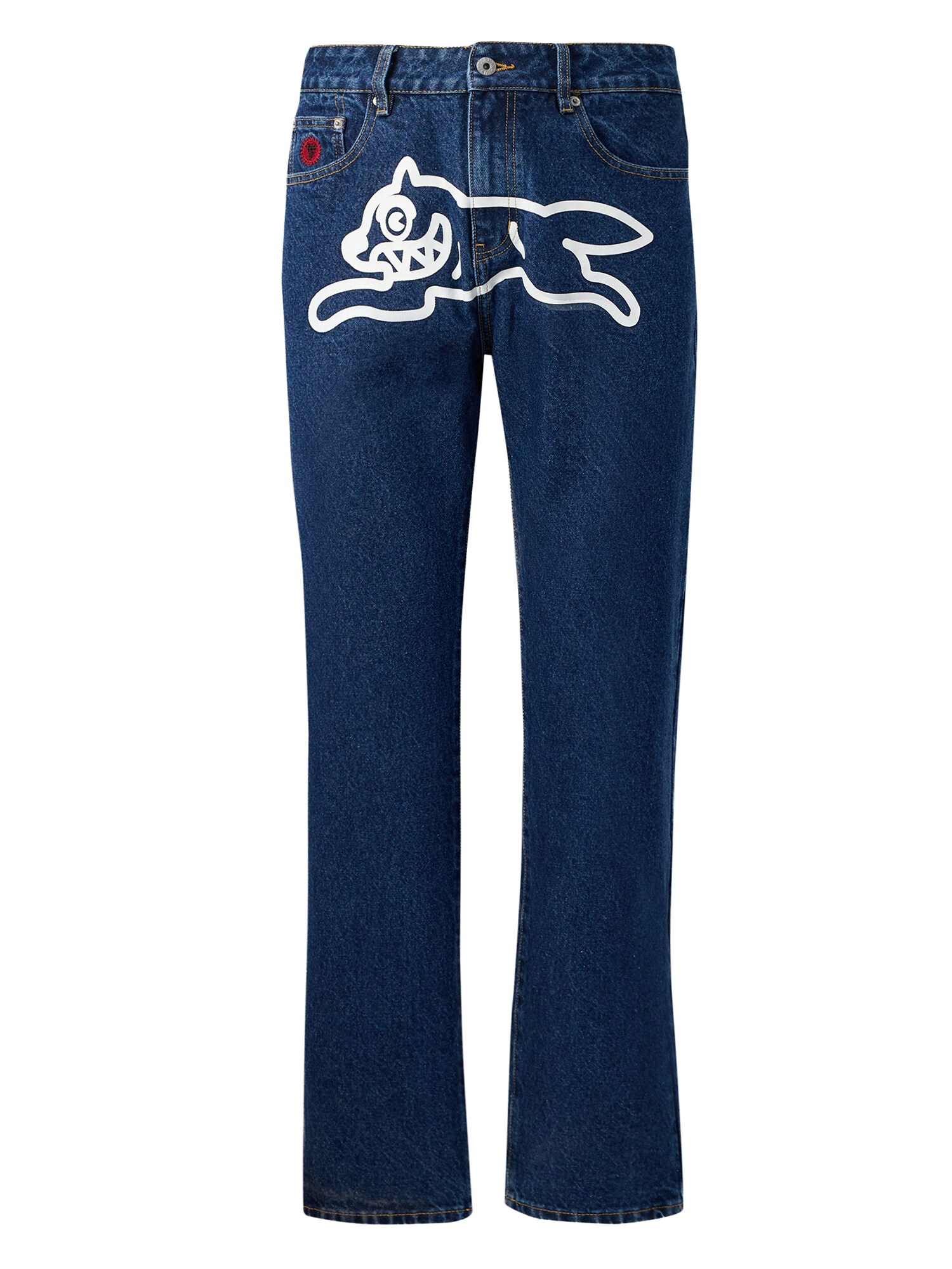 Billionaire Boys Club Jeans  albastru închis / alb