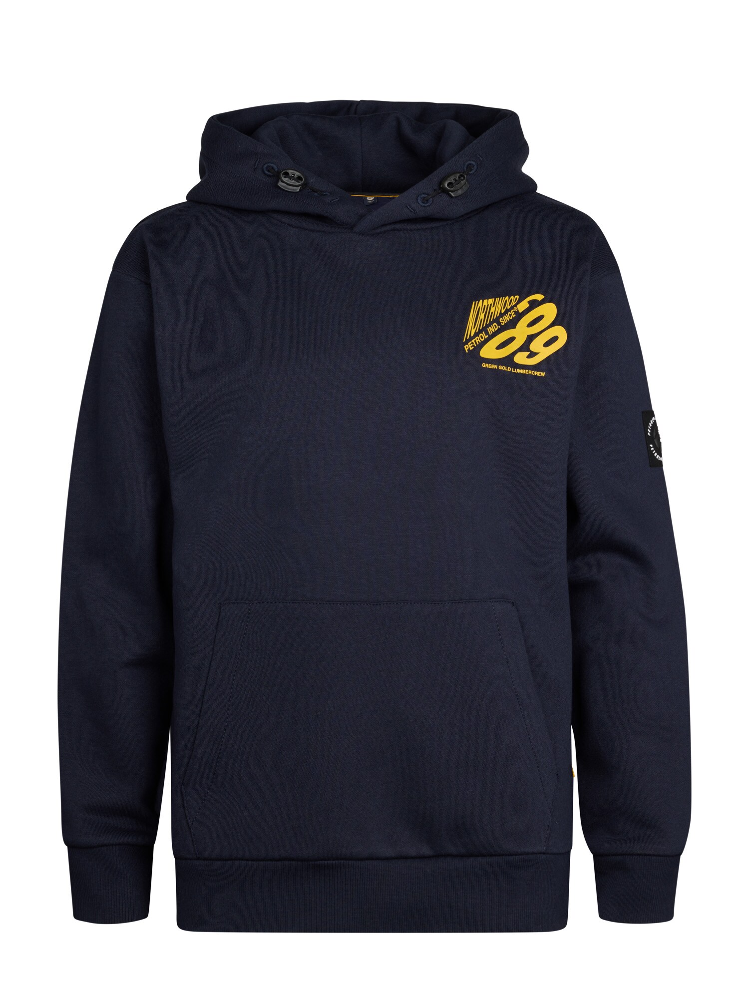Petrol Industries Sweatshirt Navy / Geel