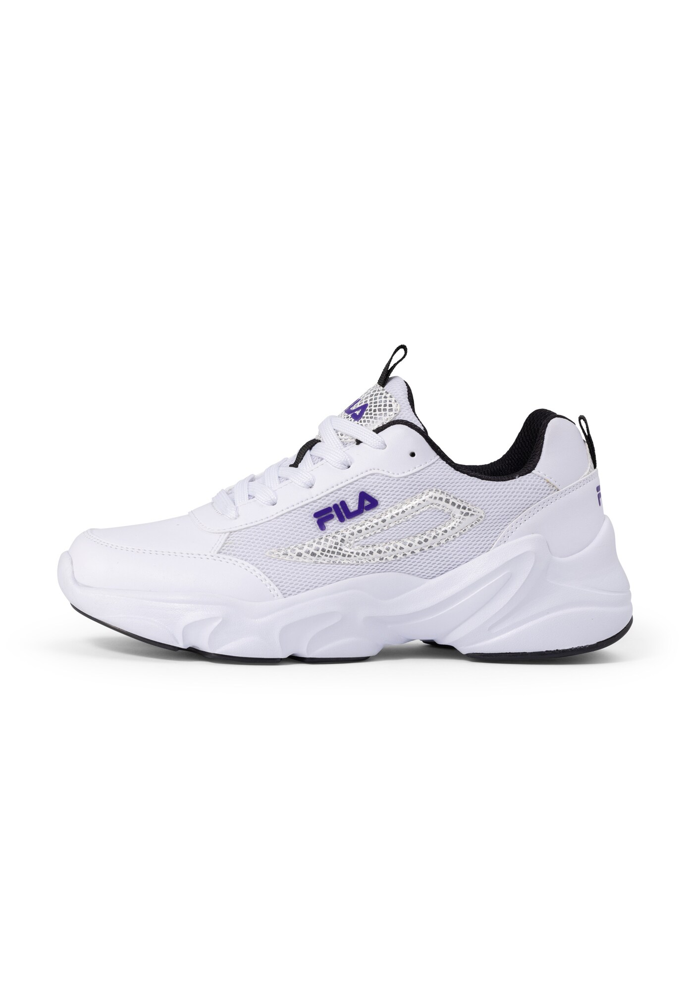 FILA Rövid szárú sportcipők 'FELICE'  sötétlila / fekete / fehér akciós termékkép 1