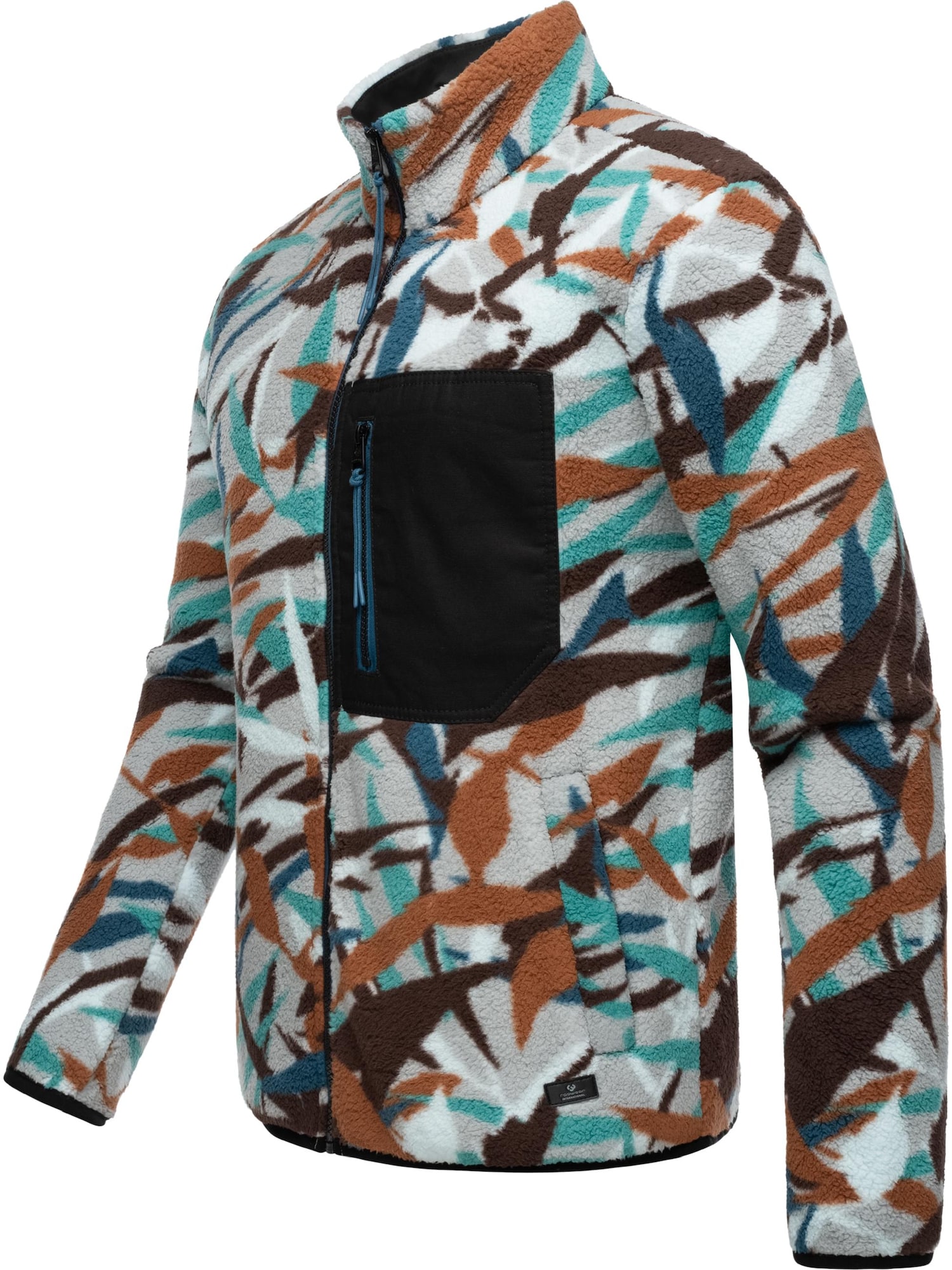 Ragwear Funkcionális dzsekik  türkiz / barna / fekete / fehér termék 2. képe