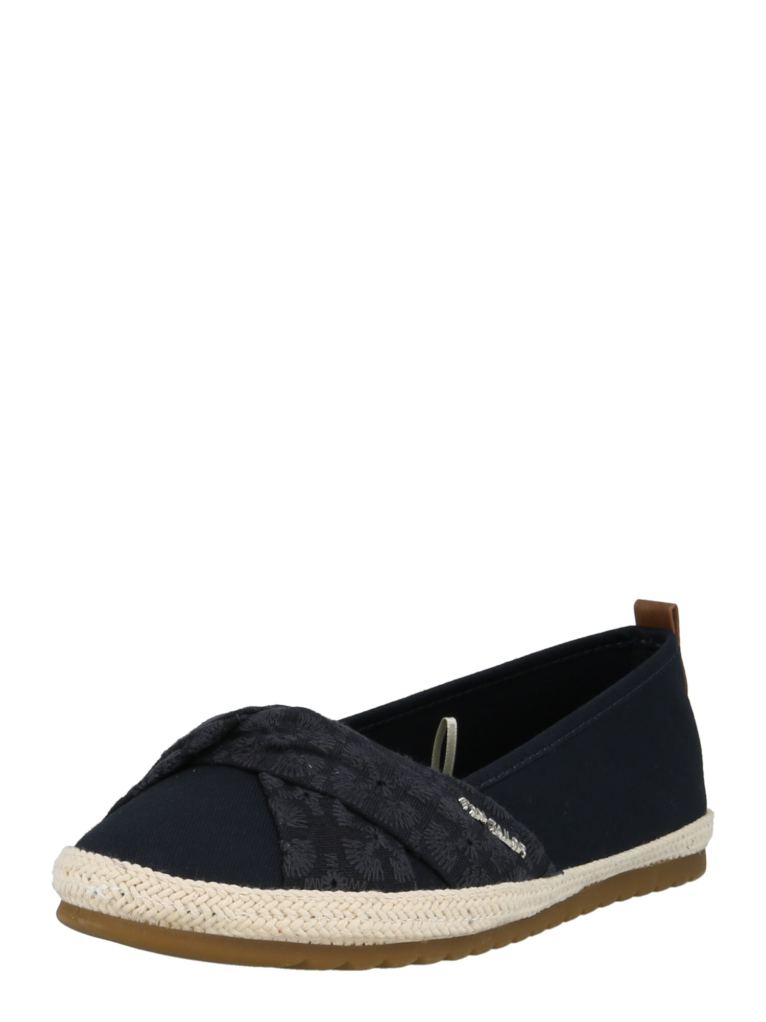 TOM TAILOR Espadrilky  námornícka modrá