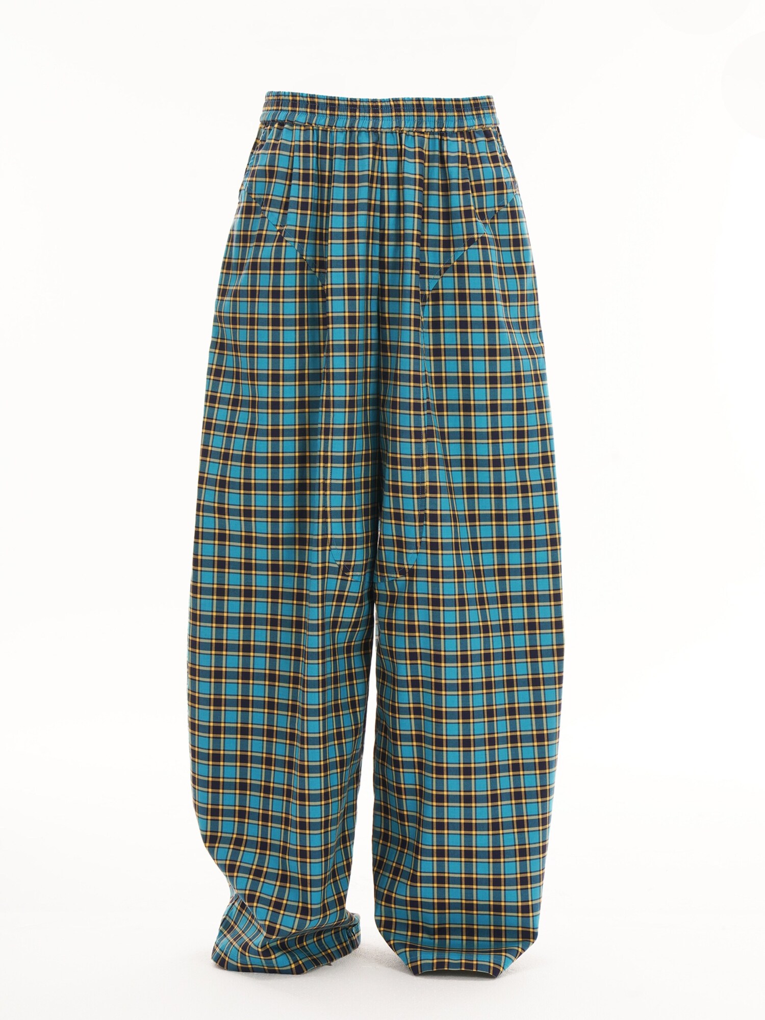 Byxa 'YOLIGEX Lockere Karohose mit Gummibund'