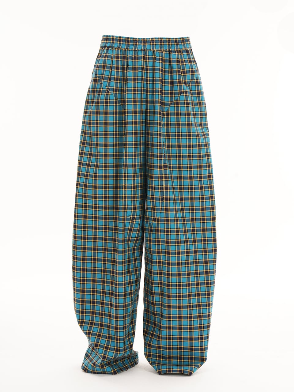 Byxa 'YOLIGEX Lockere Karohose mit Gummibund'