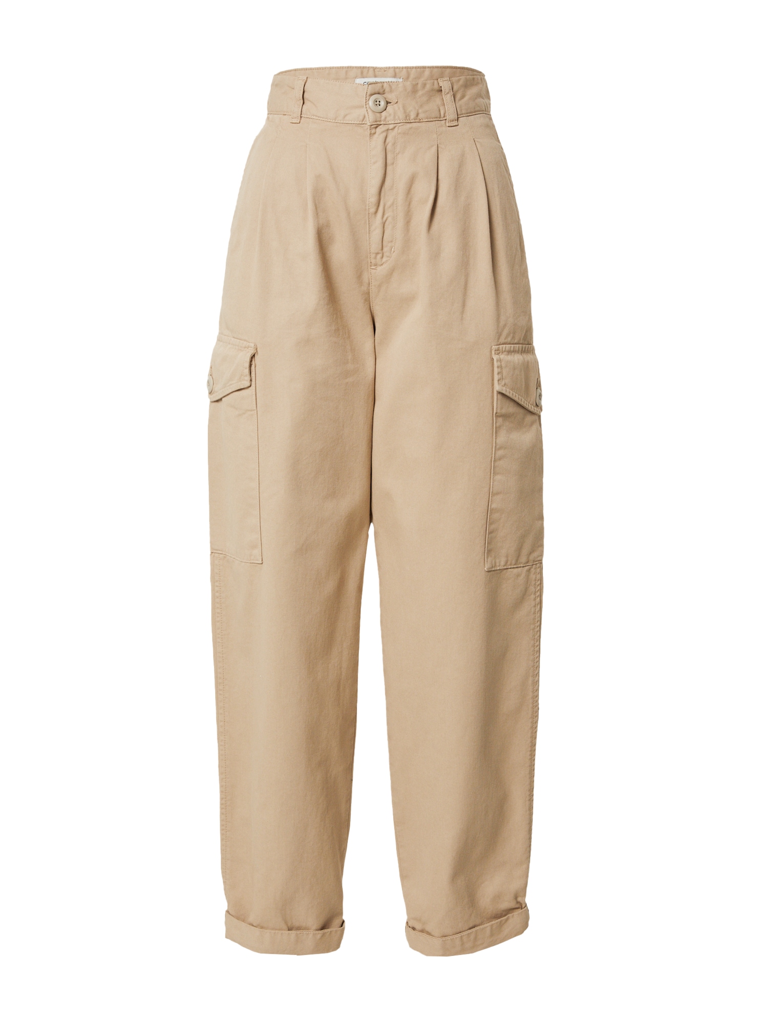 Carhartt WIP Pantaloni cu buzunare 'W' Collins Pant'  bej
