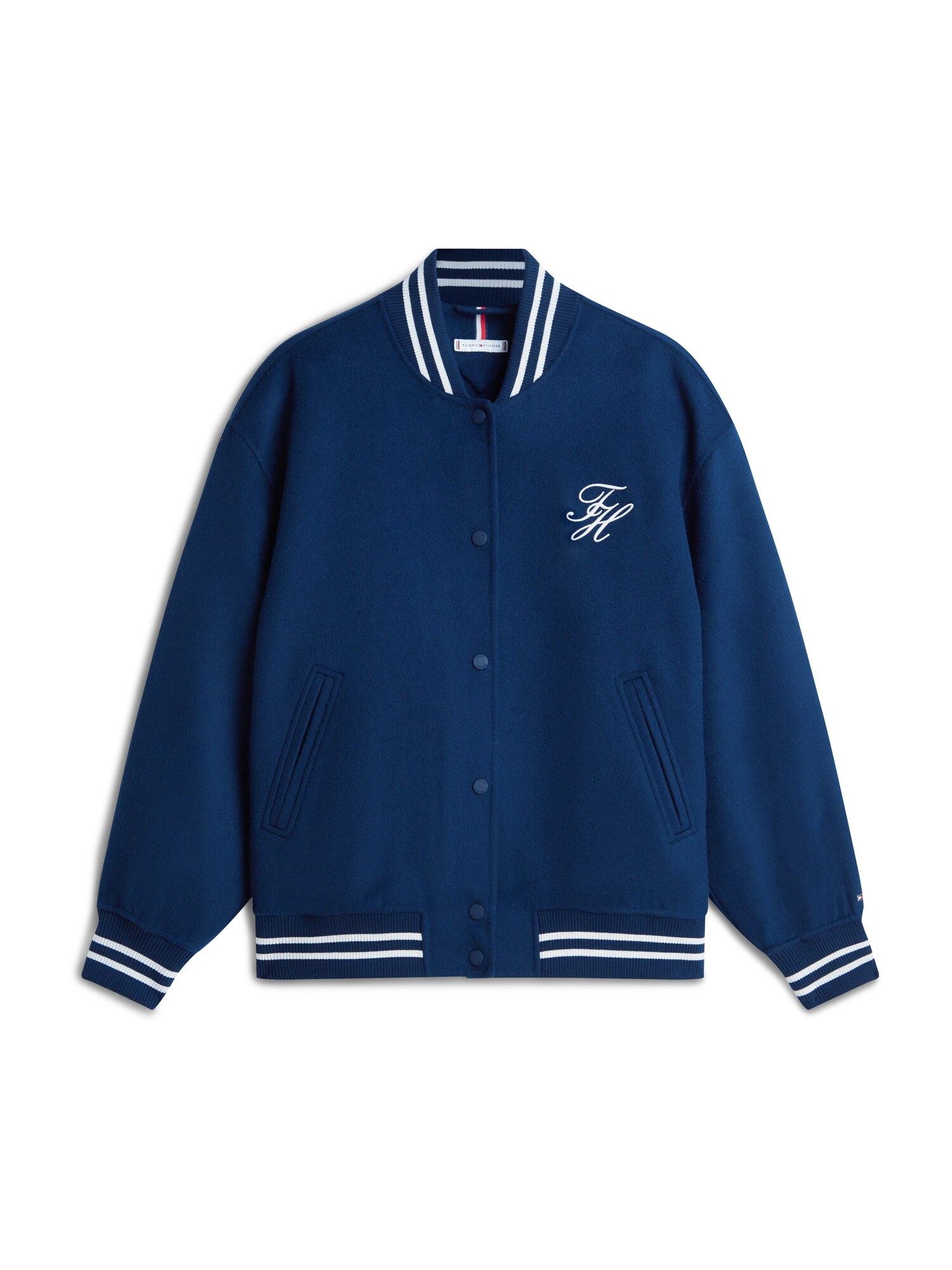 TOMMY HILFIGER Geacă de primăvară-toamnă  albastru închis