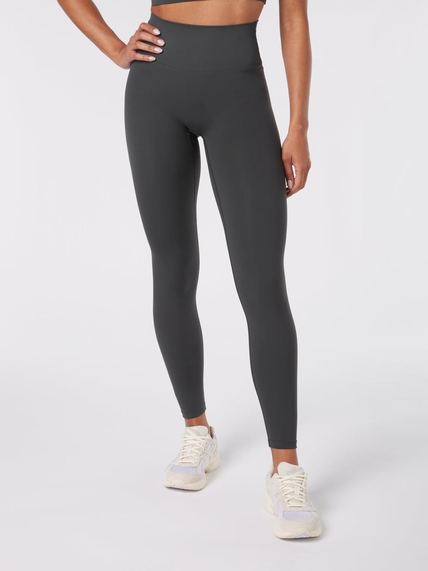 YO-GAYA Tajice 'Legging' antracit siva