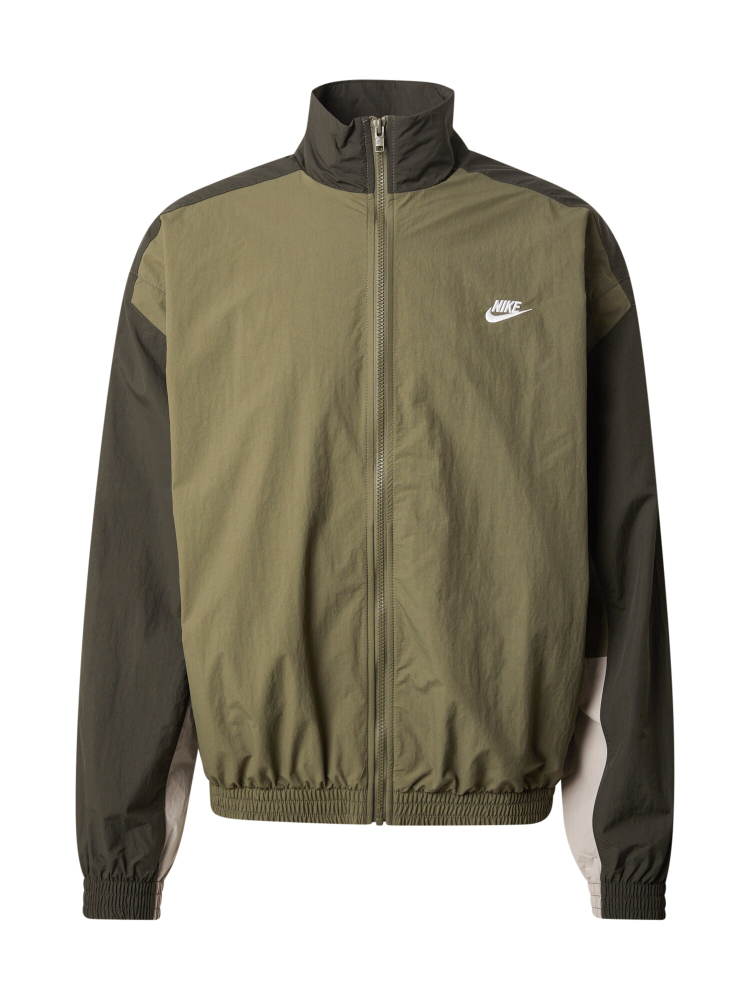 Nike Sportswear Geacă de primăvară-toamnă CLUB  oliv / verde închis / alb