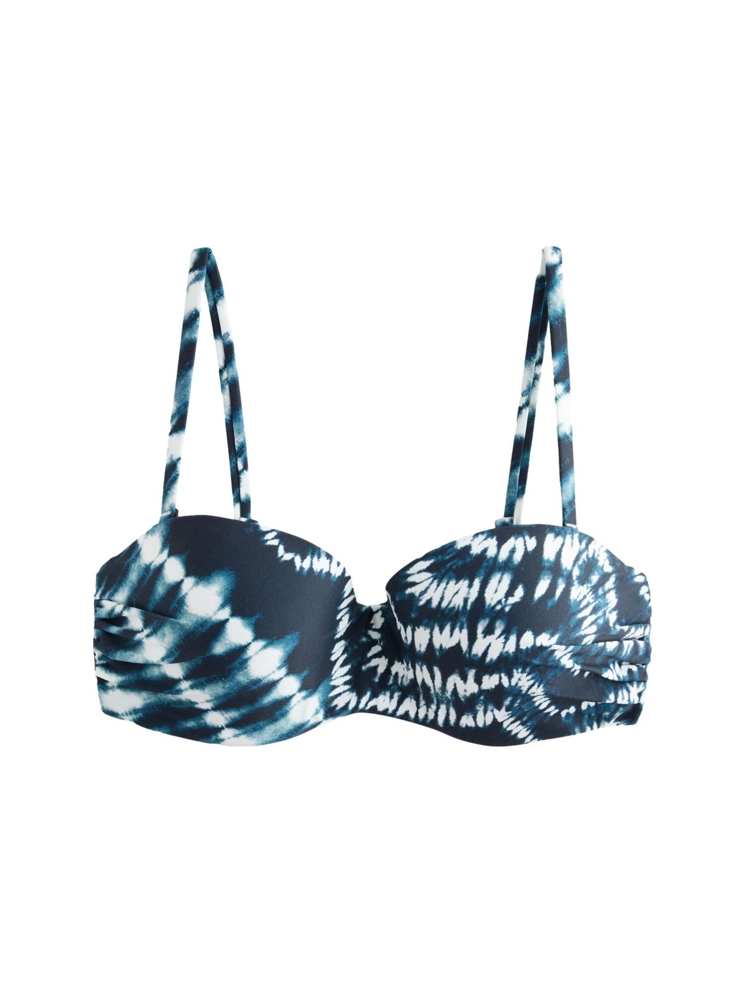 Next Bikinový top námornícka modrá / dymovo modrá / biela