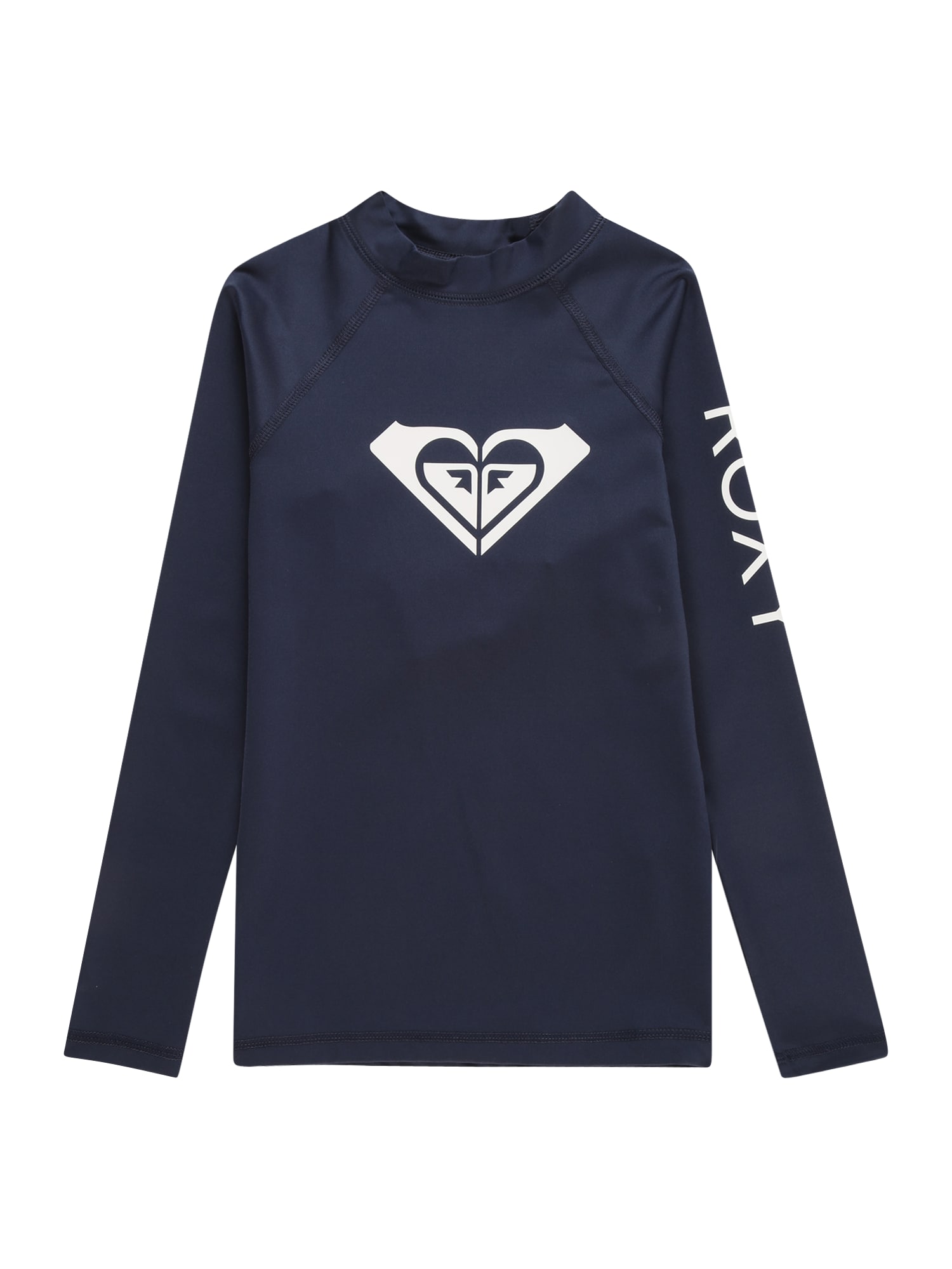 ROXY Sportiniai marškinėliai 'WHOLE HEARTED' tamsiai mėlyna / balta