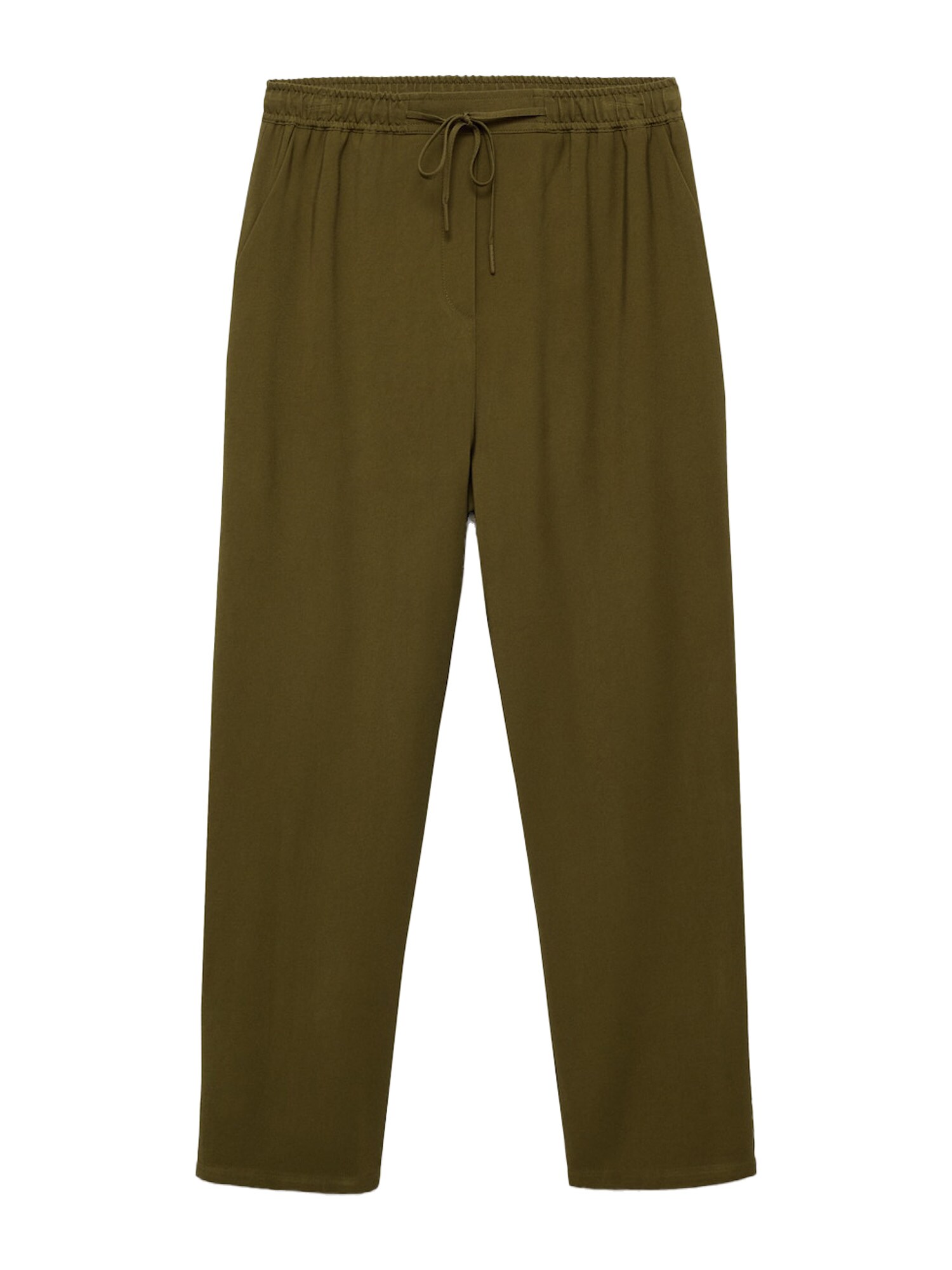 MANGO Nadrág 'FLUIDO'  khaki akciós termékkép 1