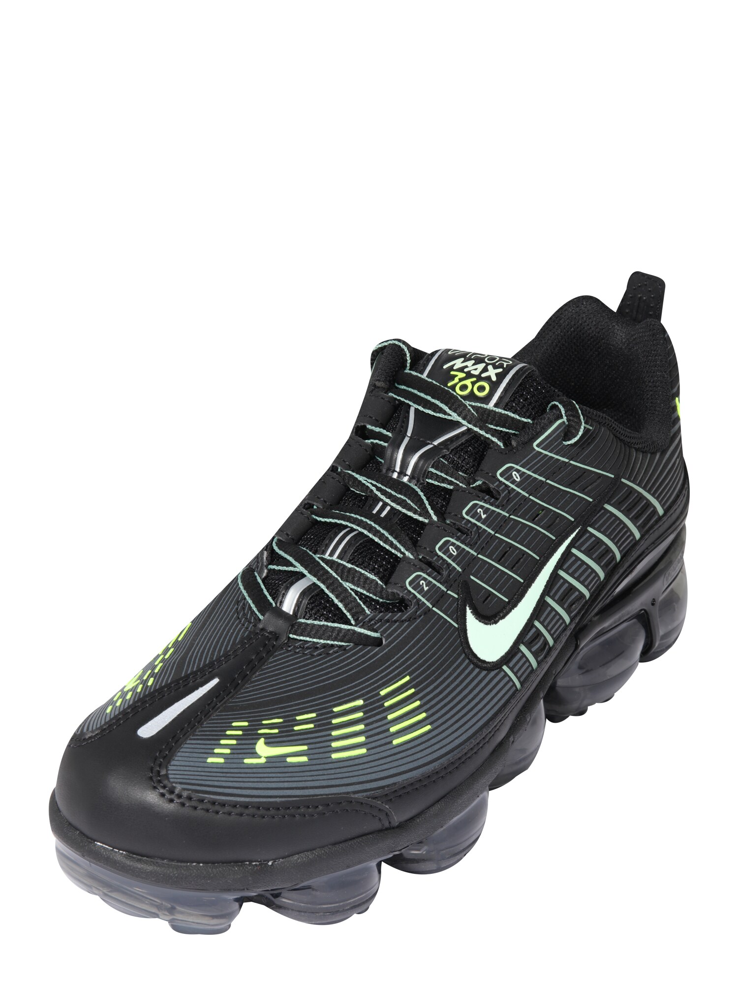 Nike Sportswear Sportbačiai be auliuko 'Vapormax 360'  žalia / juoda