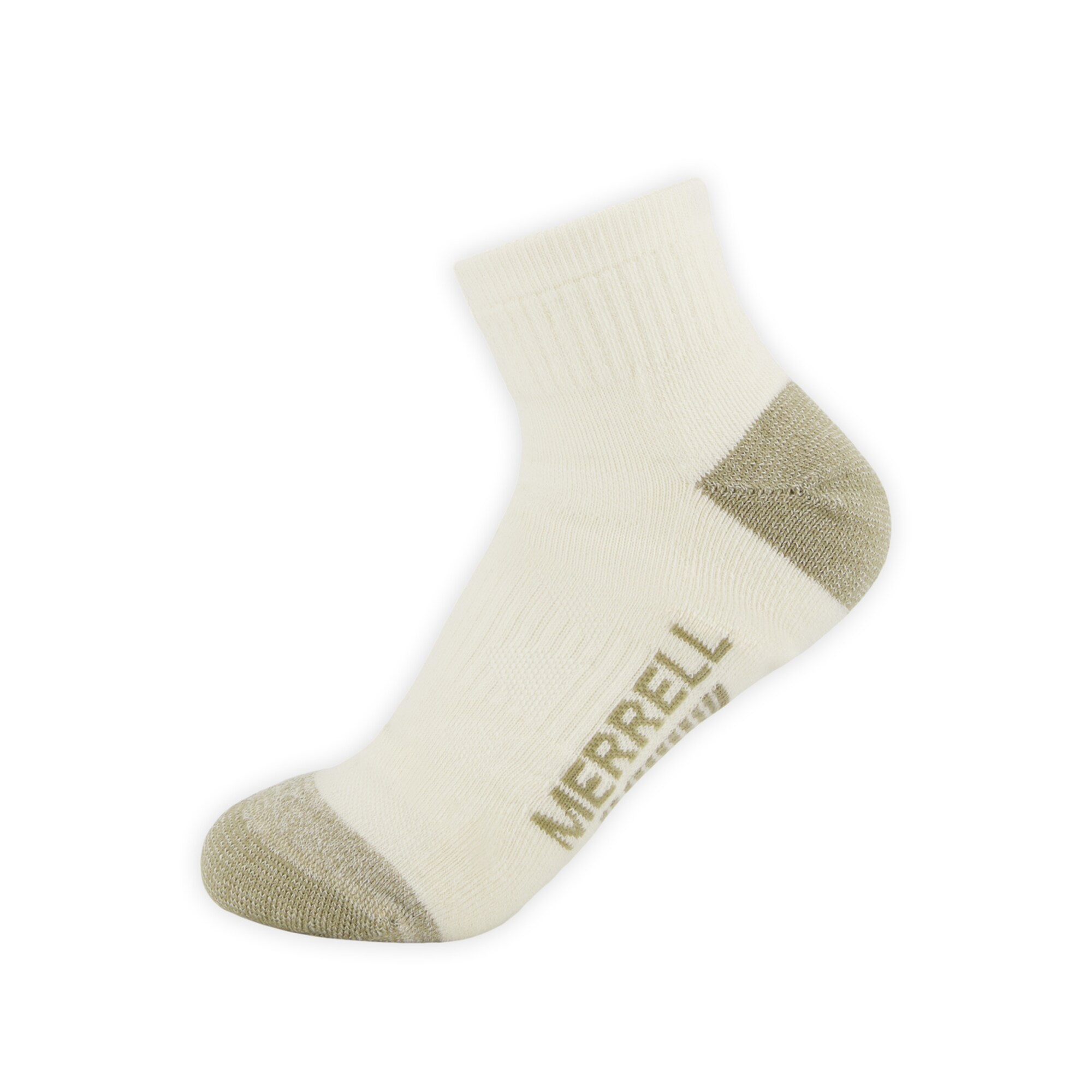 MERRELL Športové ponožky  olivová / biela ako vlna