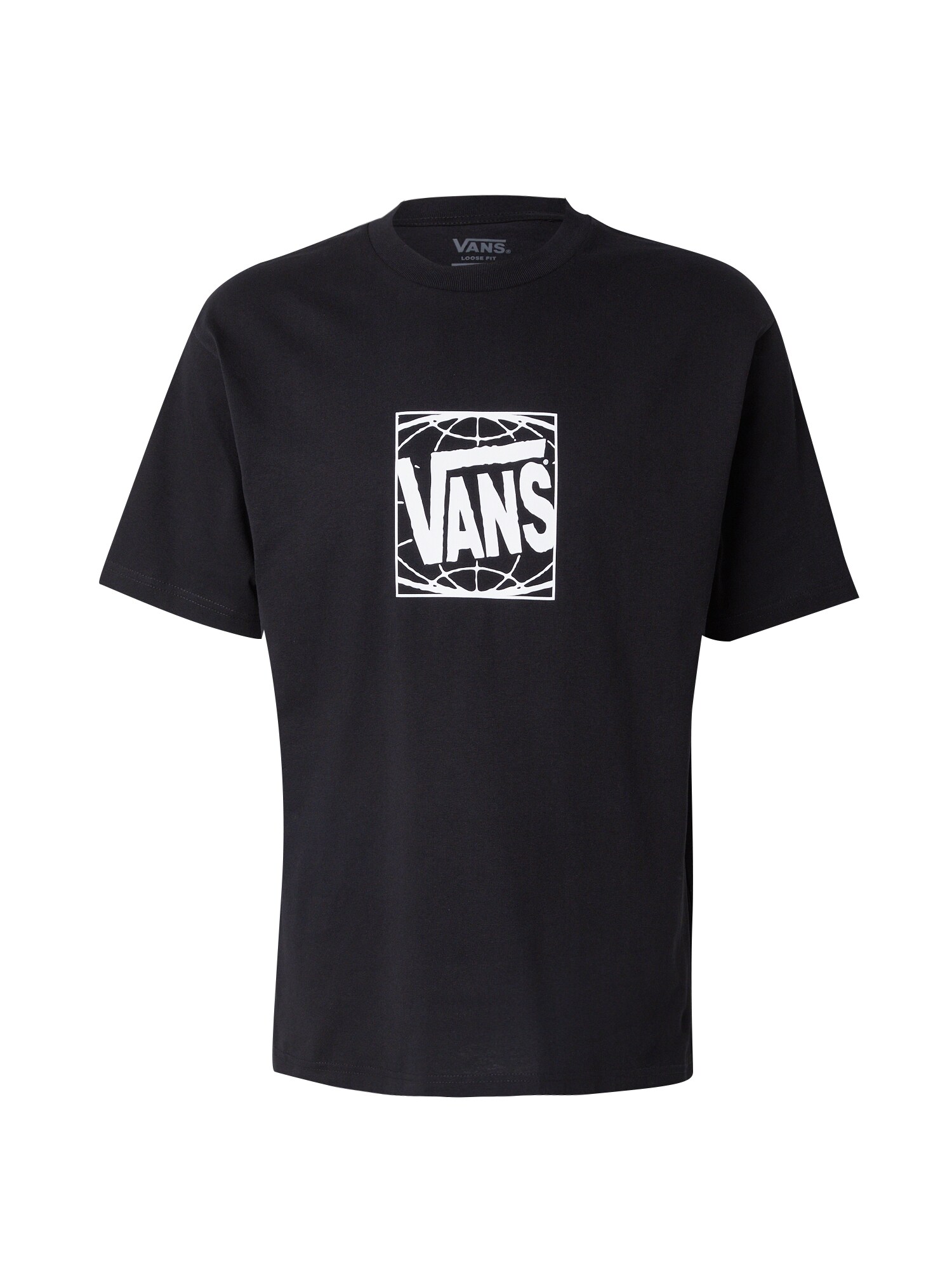 VANS Póló  fekete / piszkosfehér akciós termékkép 1