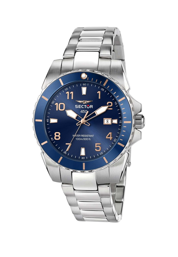 SECTOR Uhr Herren Größe One Size blau / silber