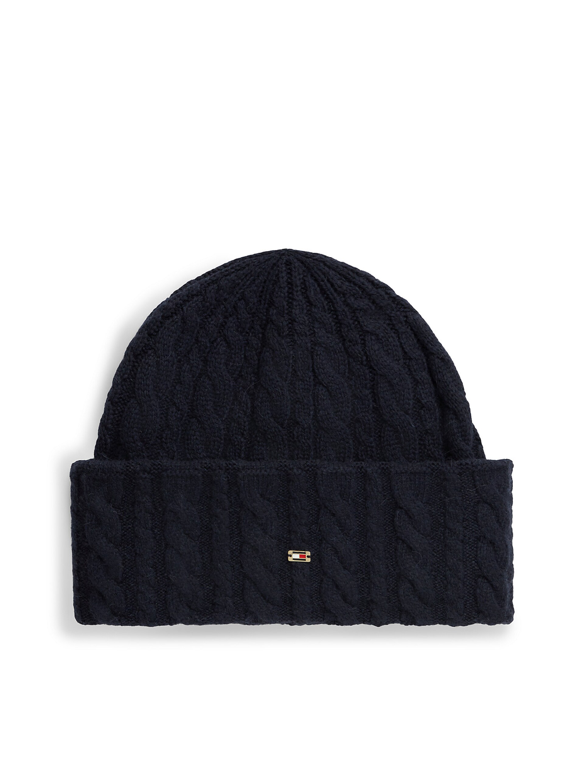 TOMMY HILFIGER Mössor Enamel Flag Cable Beanie dam – bild 5