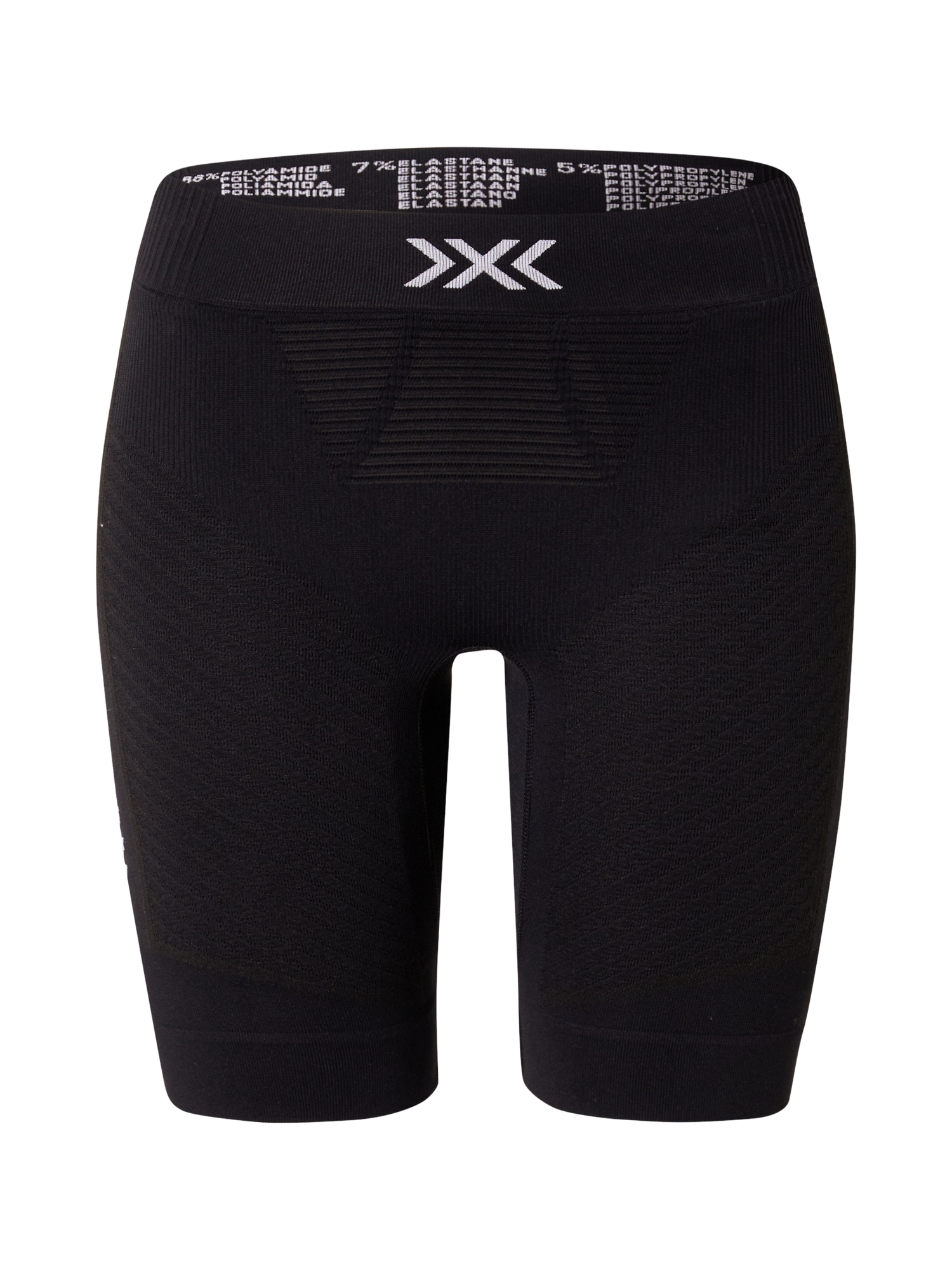X-BIONIC Sportinės kelnės juoda / balkšva
