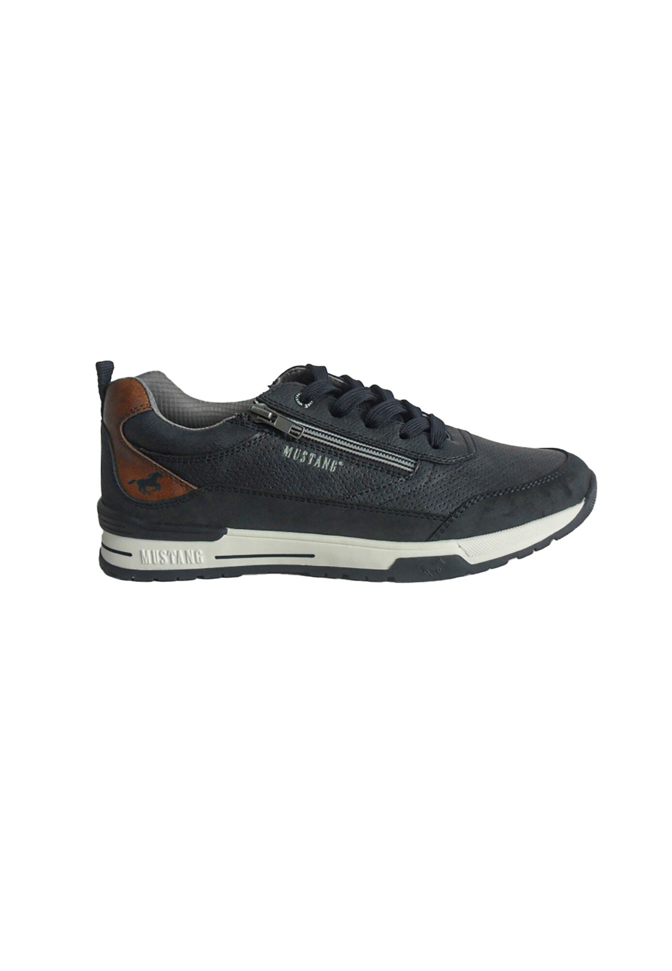 MUSTANG Zapatillas deportivas bajas  marino / marrón