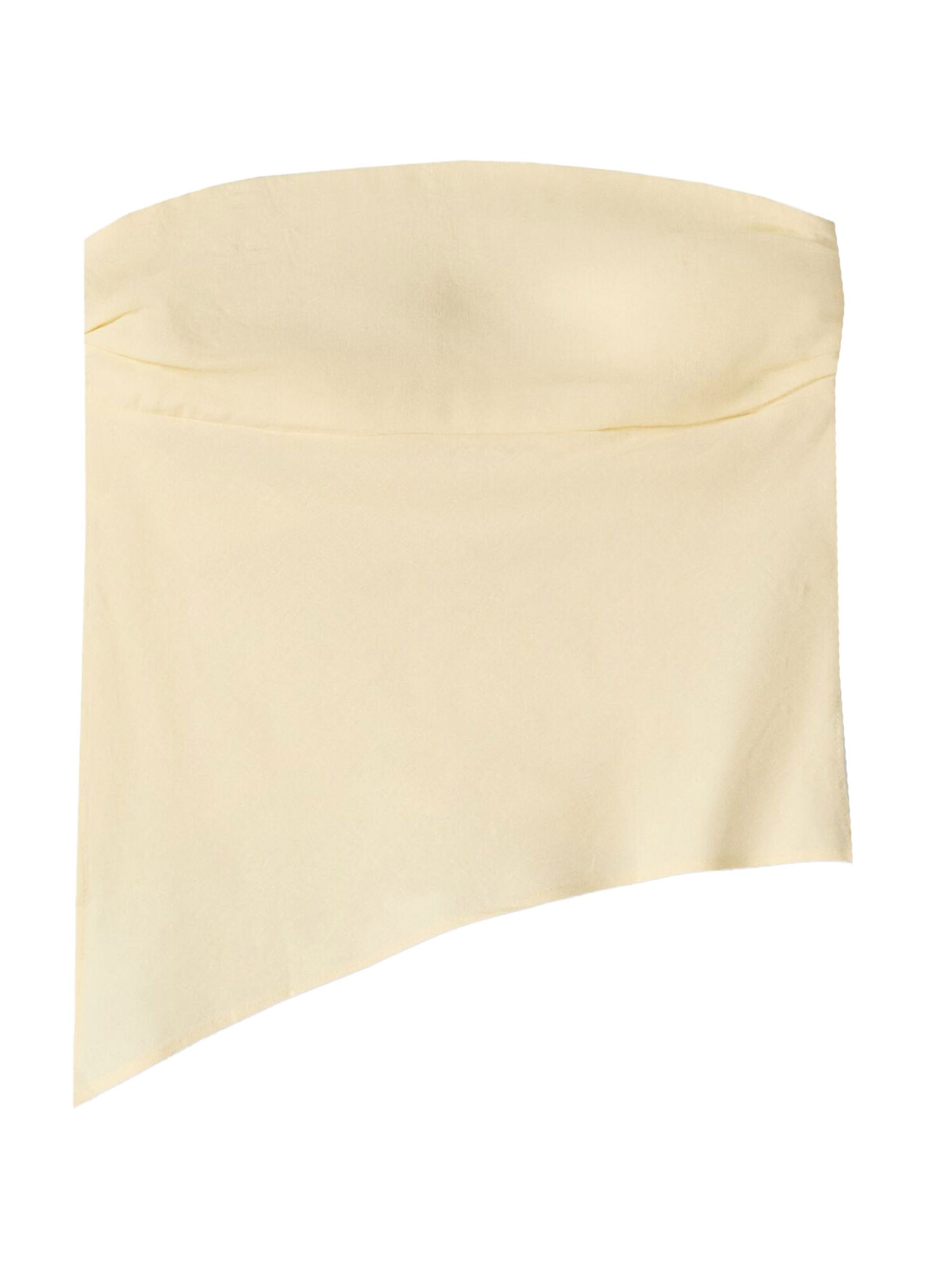Bershka Top  galben pastel