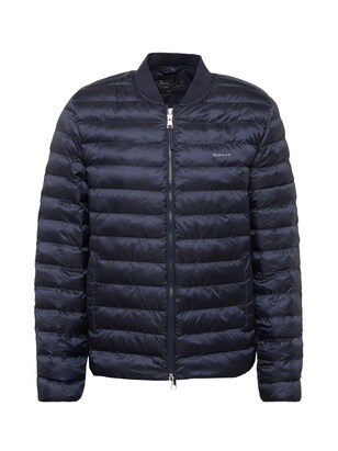 Gant Tussenjas Donkerblauw / Wit