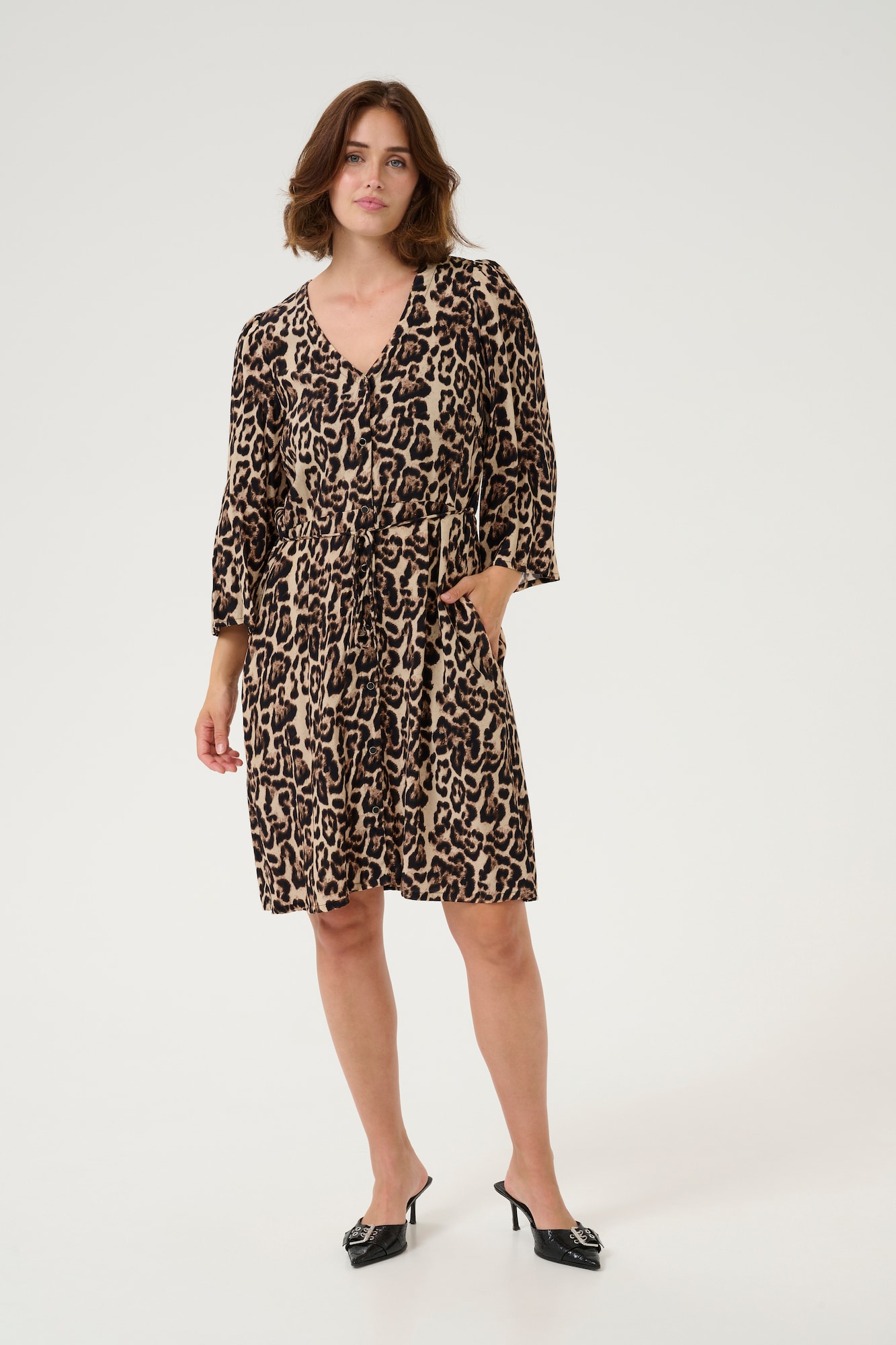 Thumbnail - Kaffe Kleid Pedra