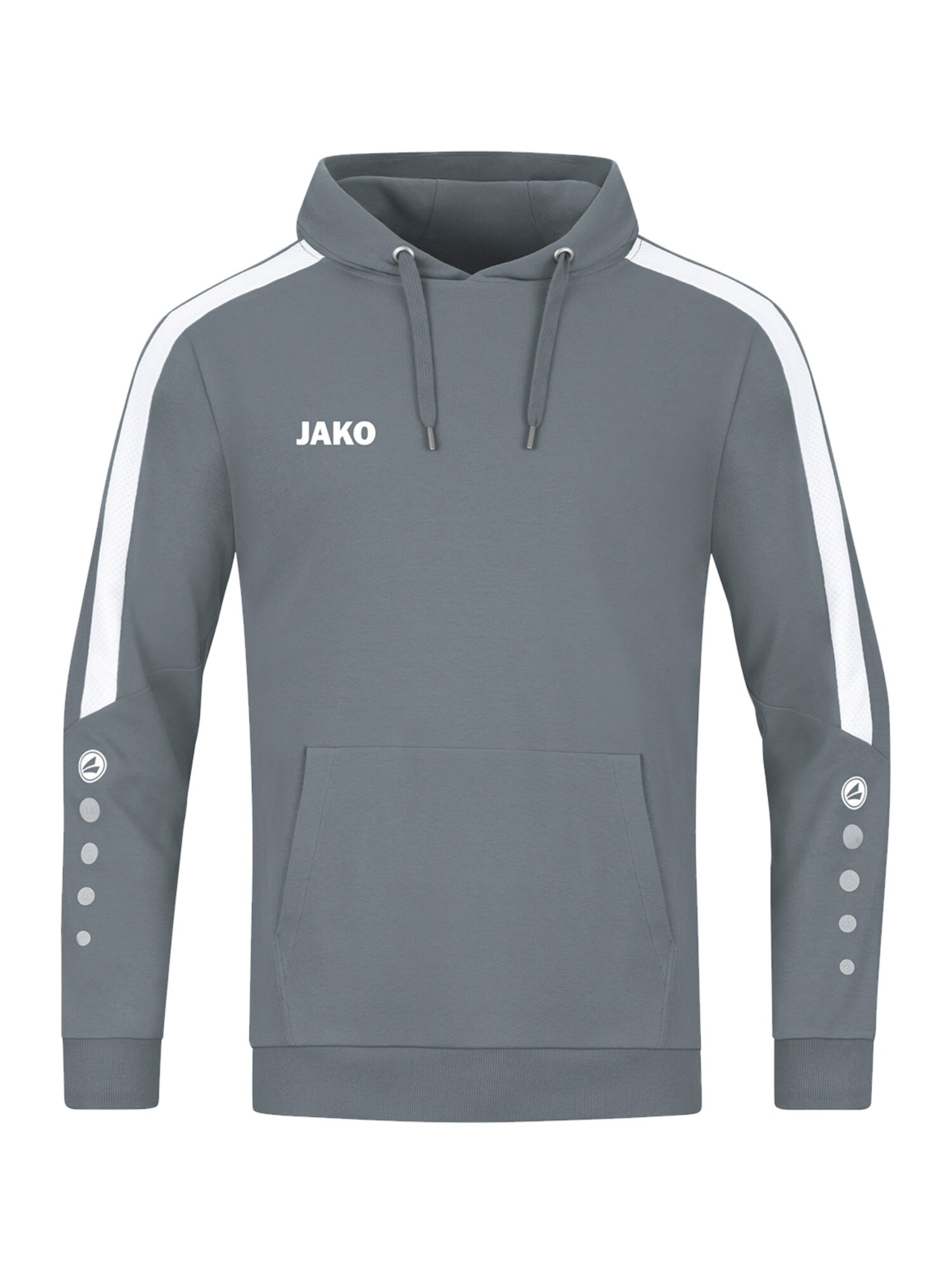 JAKO Hanorac sport  gri / alb