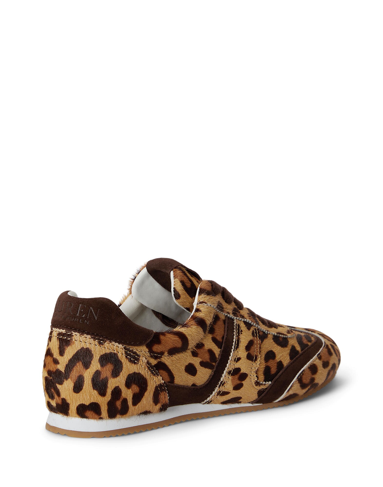 Lauren Ralph Lauren Zapatillas deportivas bajas 'DANI'  capuchino / marrón claro / marrón oscuro / negro – imagen 3
