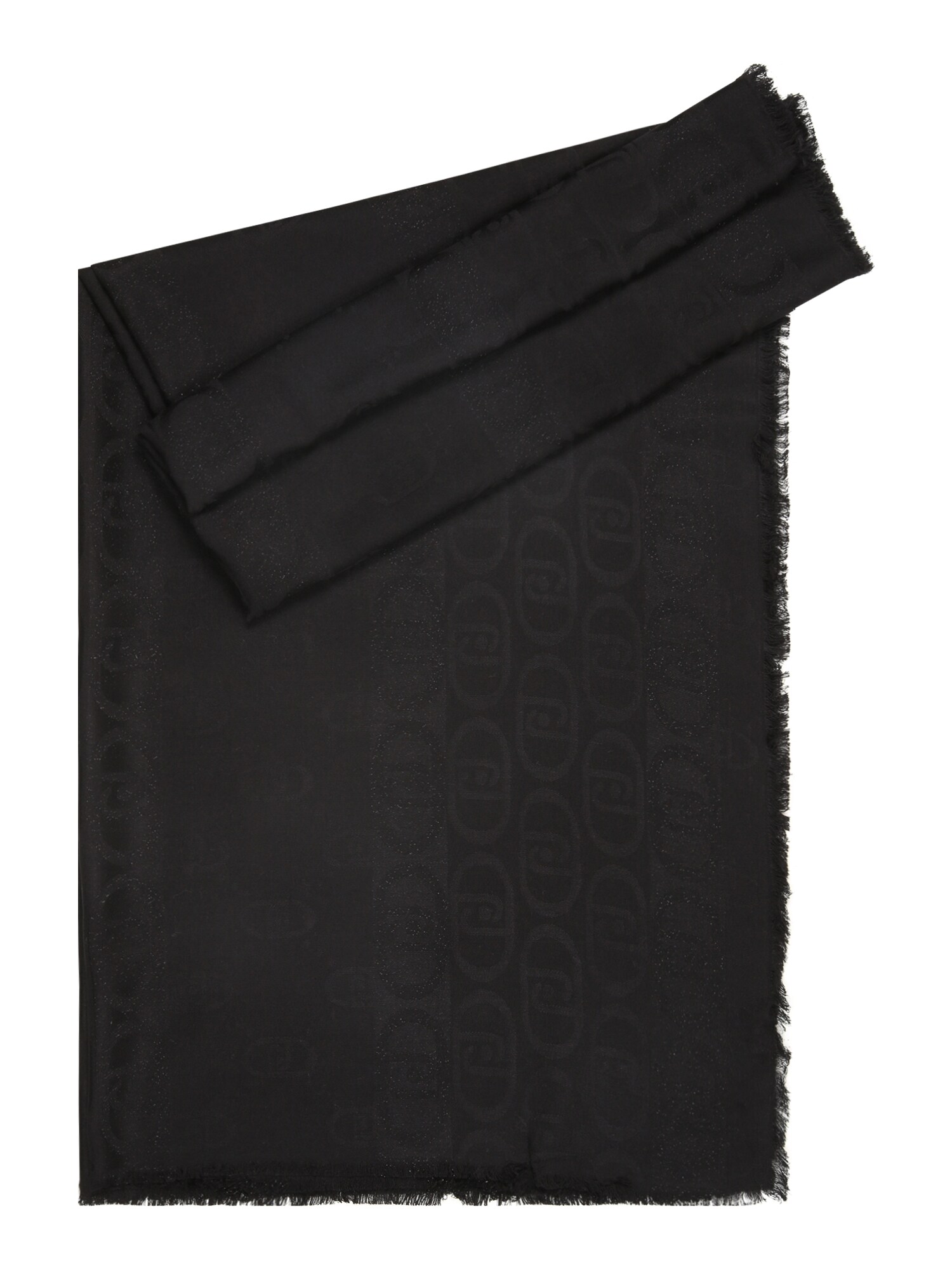 Liu Jo Fular  gri metalic / negru