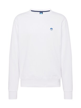 North Sails Sweatshirt Lichtblauw / Wit