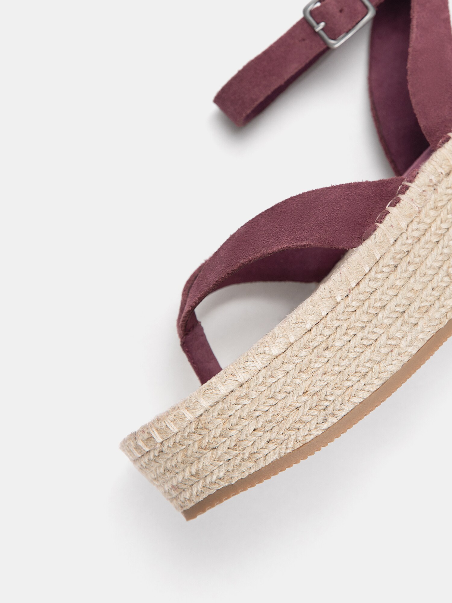 Pull&Bear Žabky burgundská (obrázok 6)