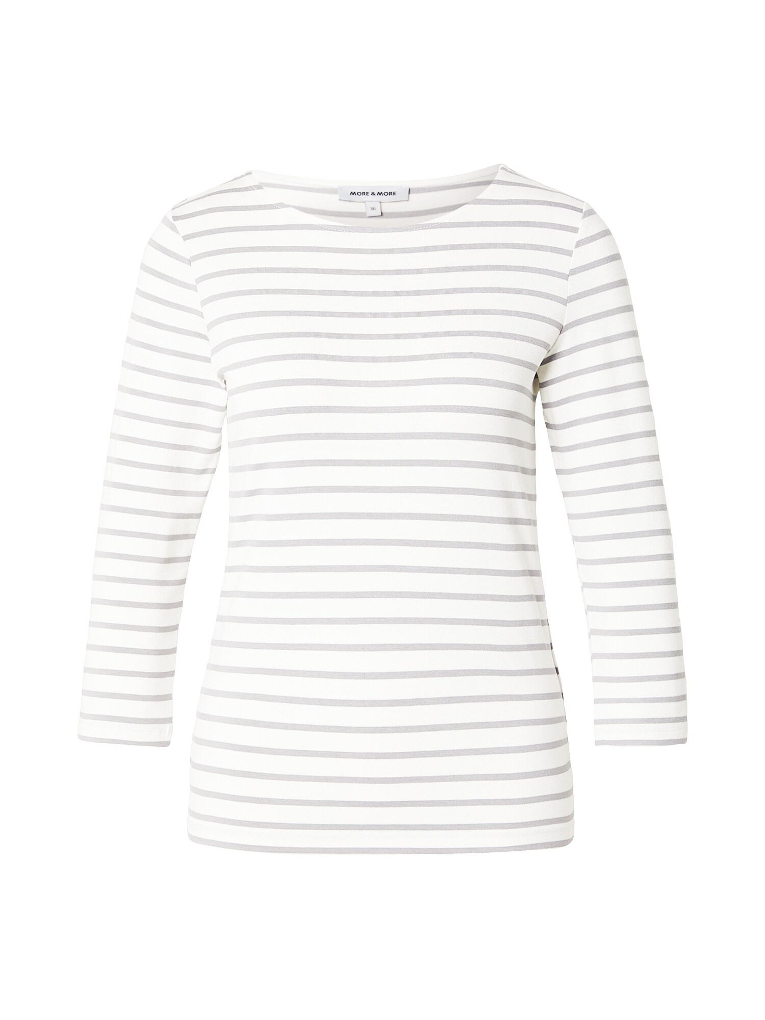 MORE & MORE Tricou  mauve / alb